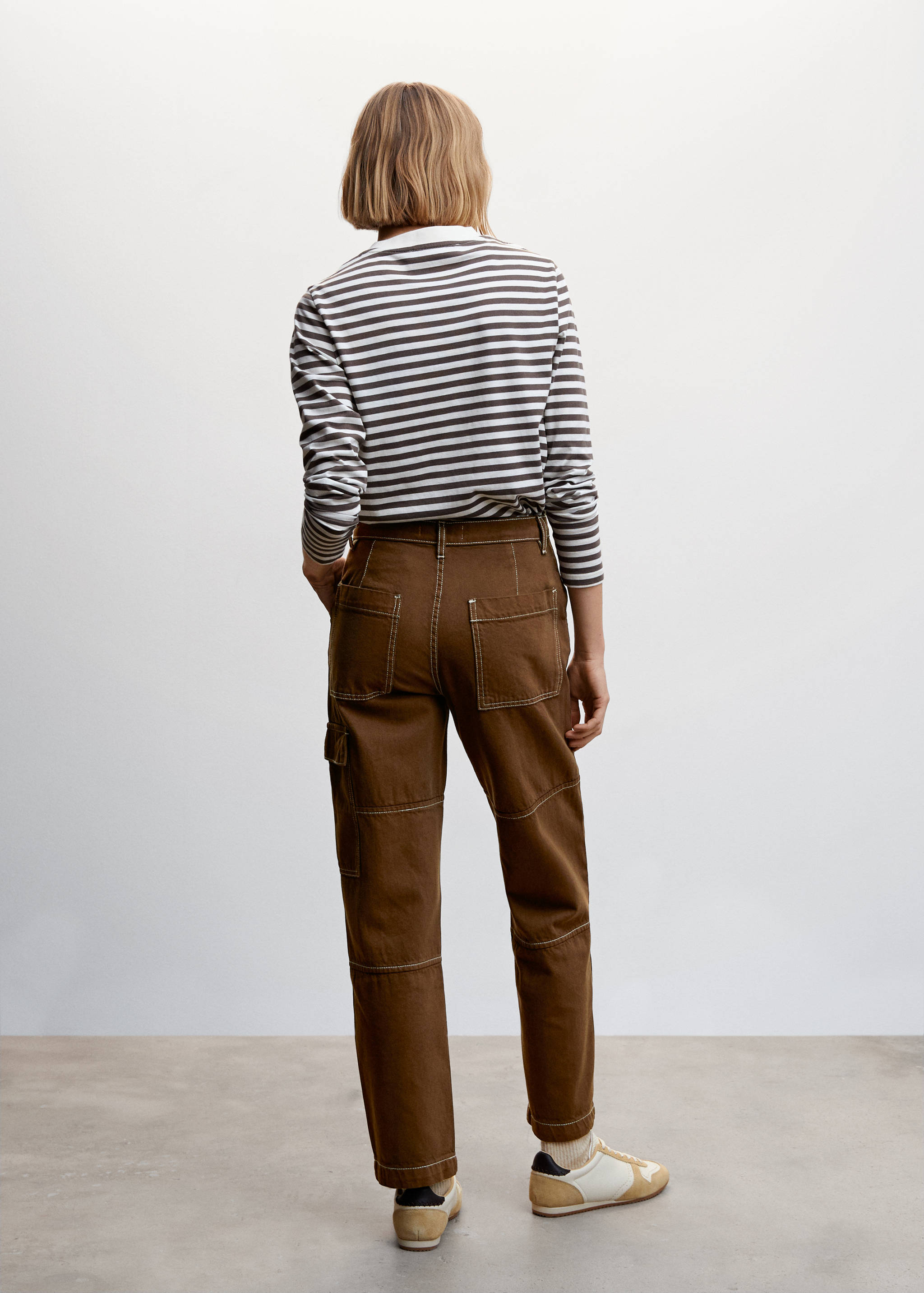 Pocket cargo jeans - Reverse of the article