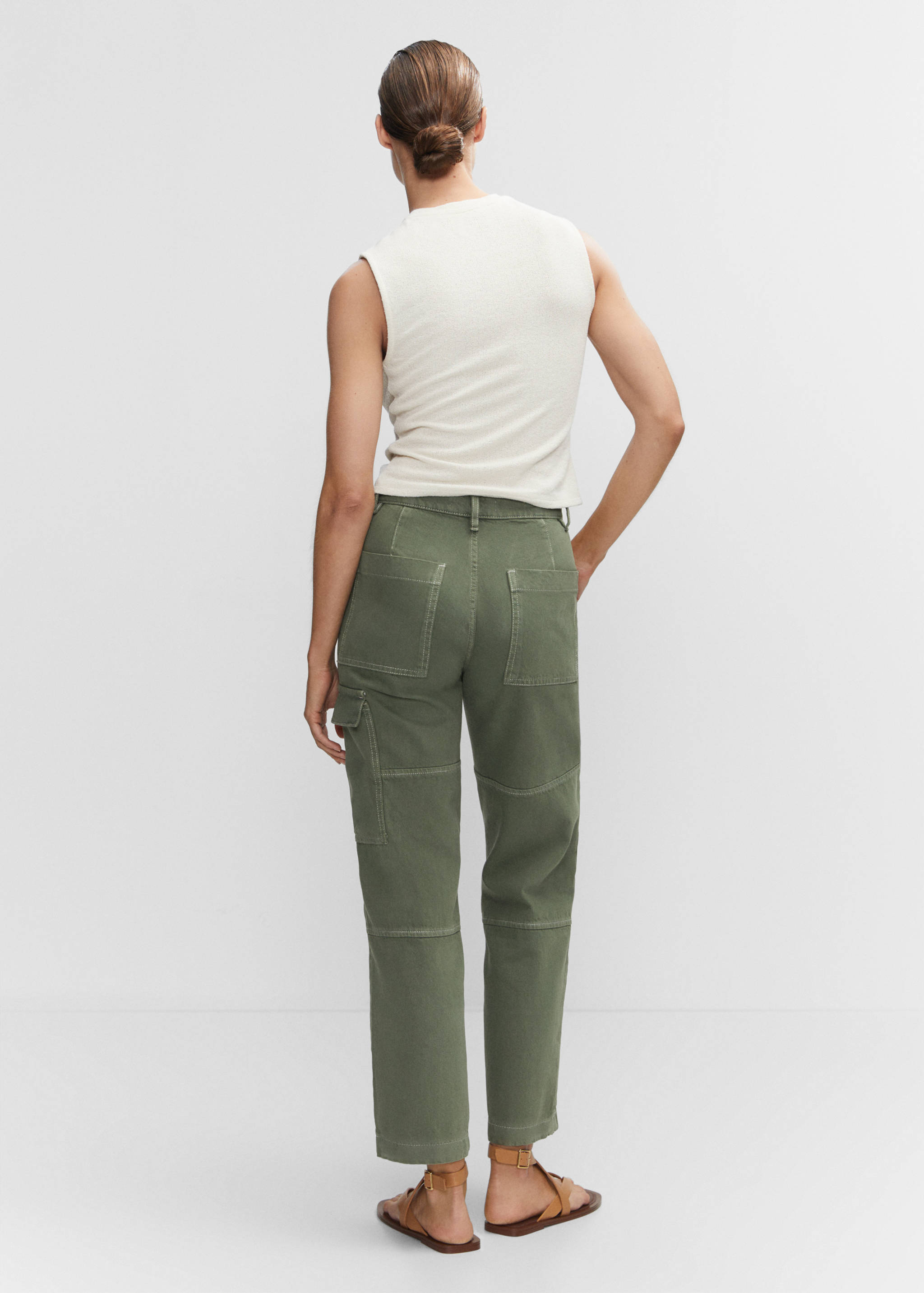 Pocket cargo jeans - Reverse of the article