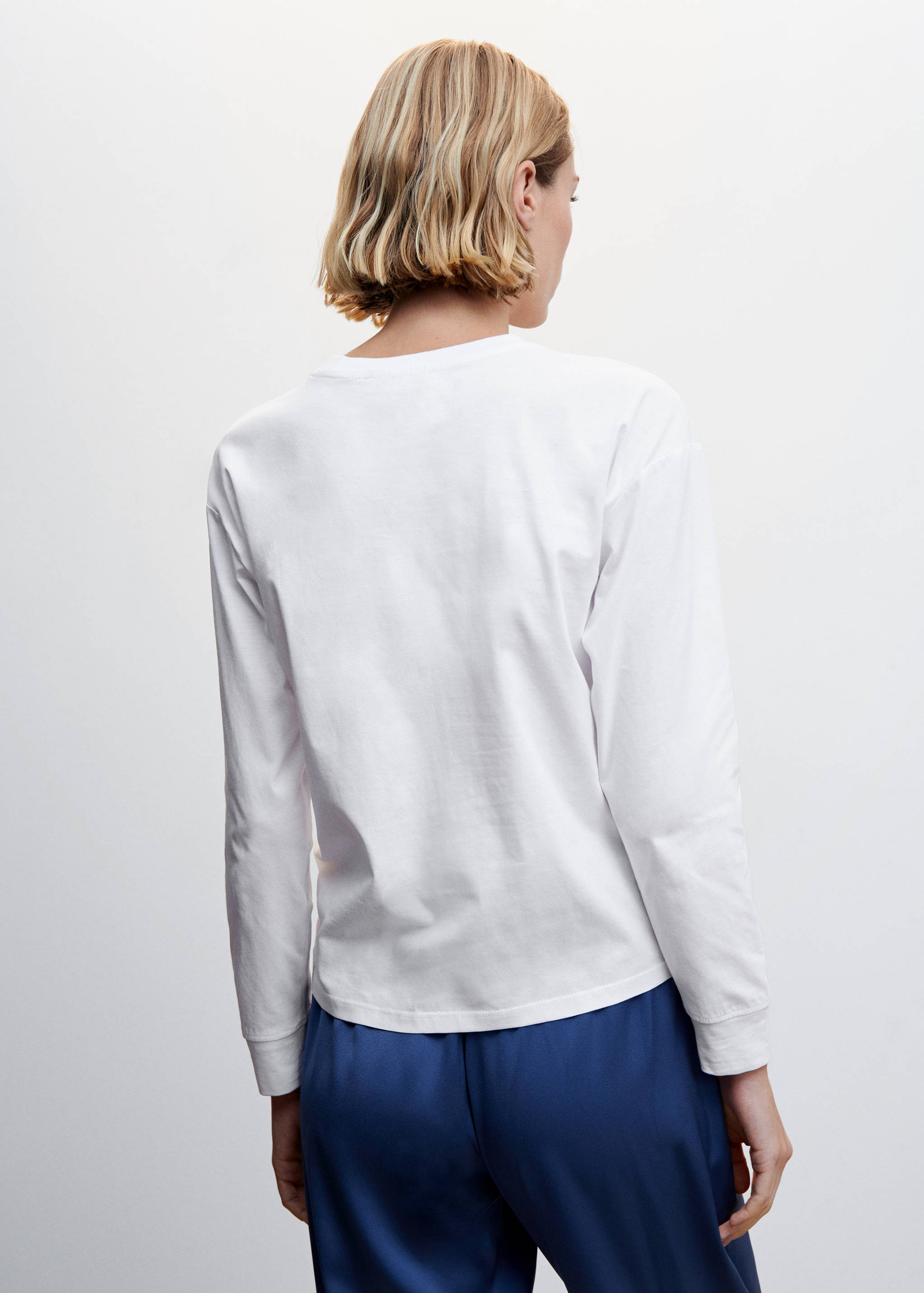 Pack de 2 t-shirts de algodão - Verso do artigo