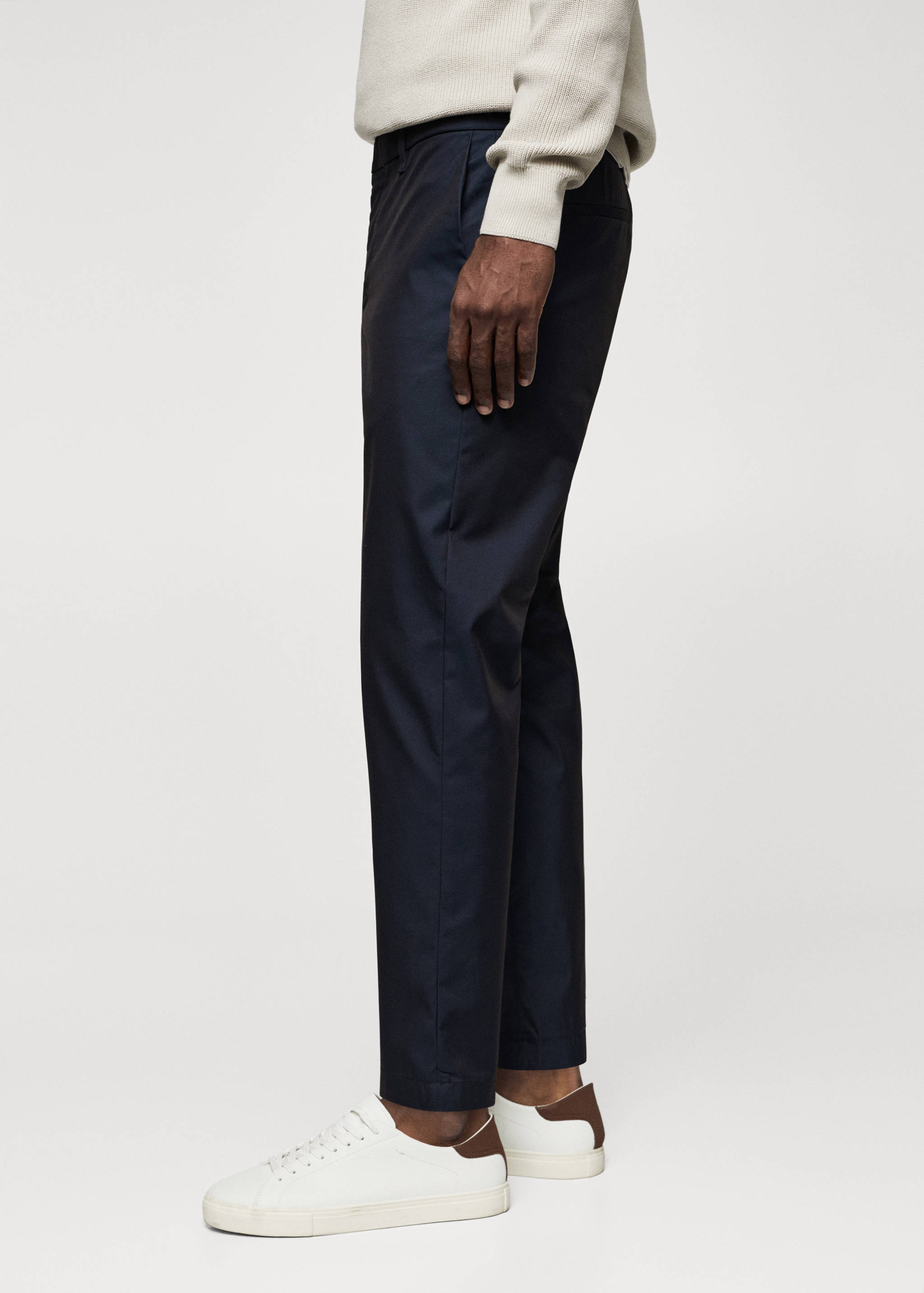 Slim Fit-Baumwollhose - Detail des Artikels 4