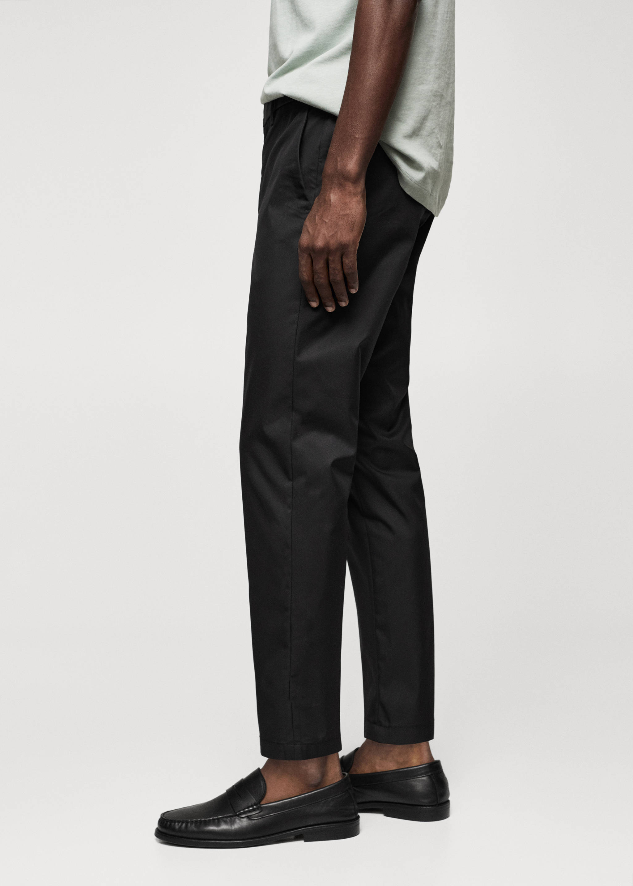 Slim Fit-Baumwollhose - Detail des Artikels 4