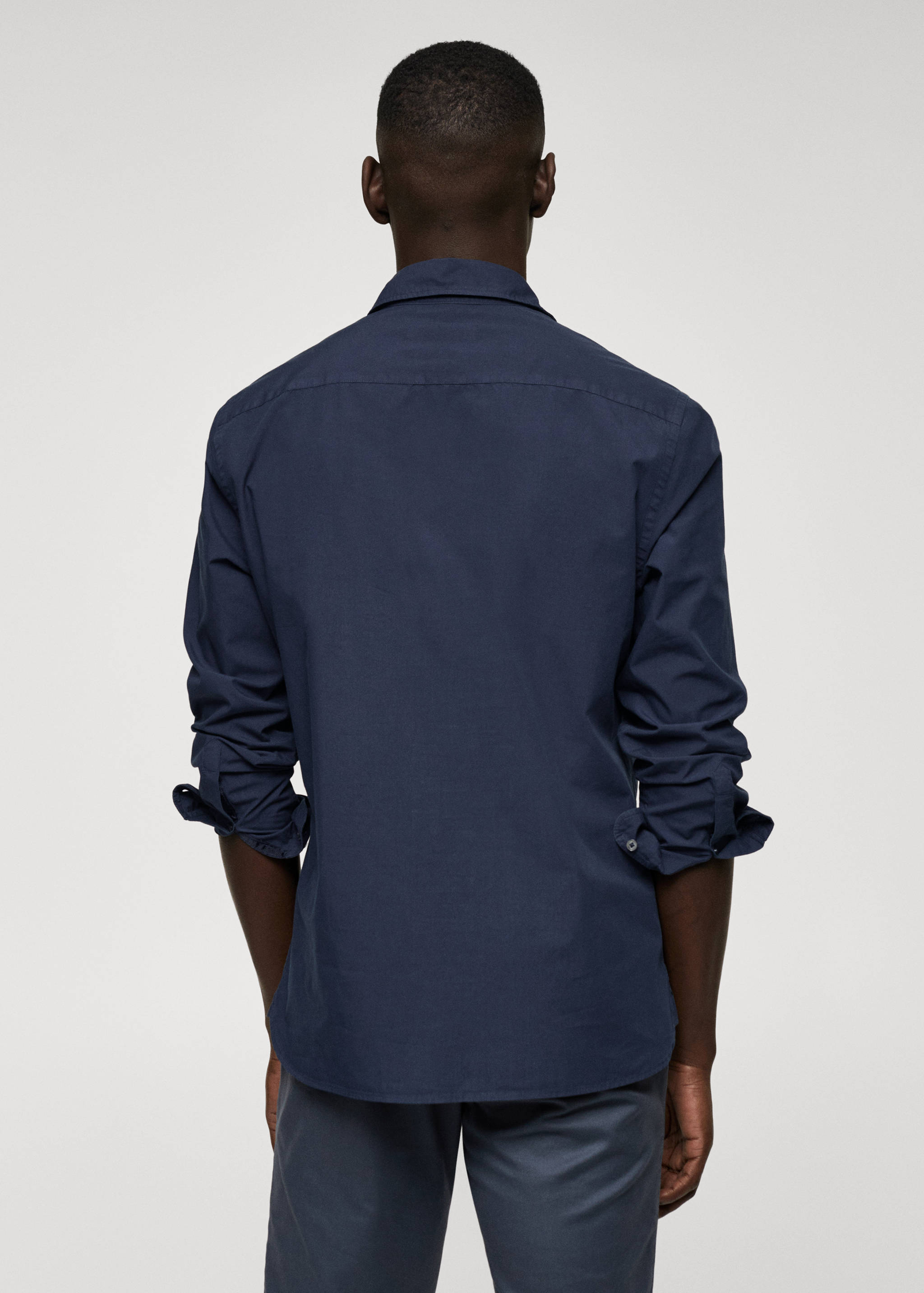 100% cotton shirt - Reverse of the article