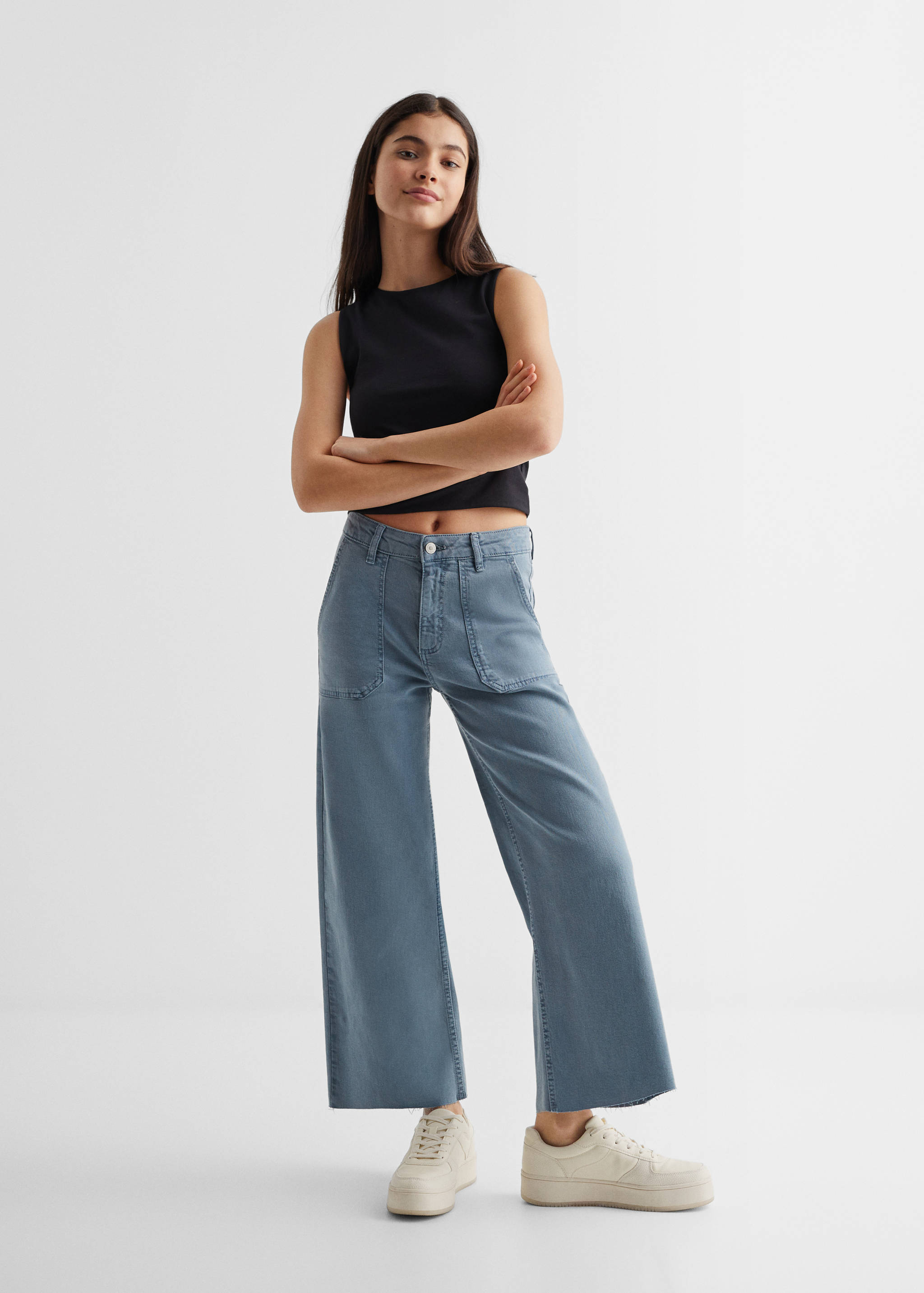 T-shirt bretelles larges - Plan général