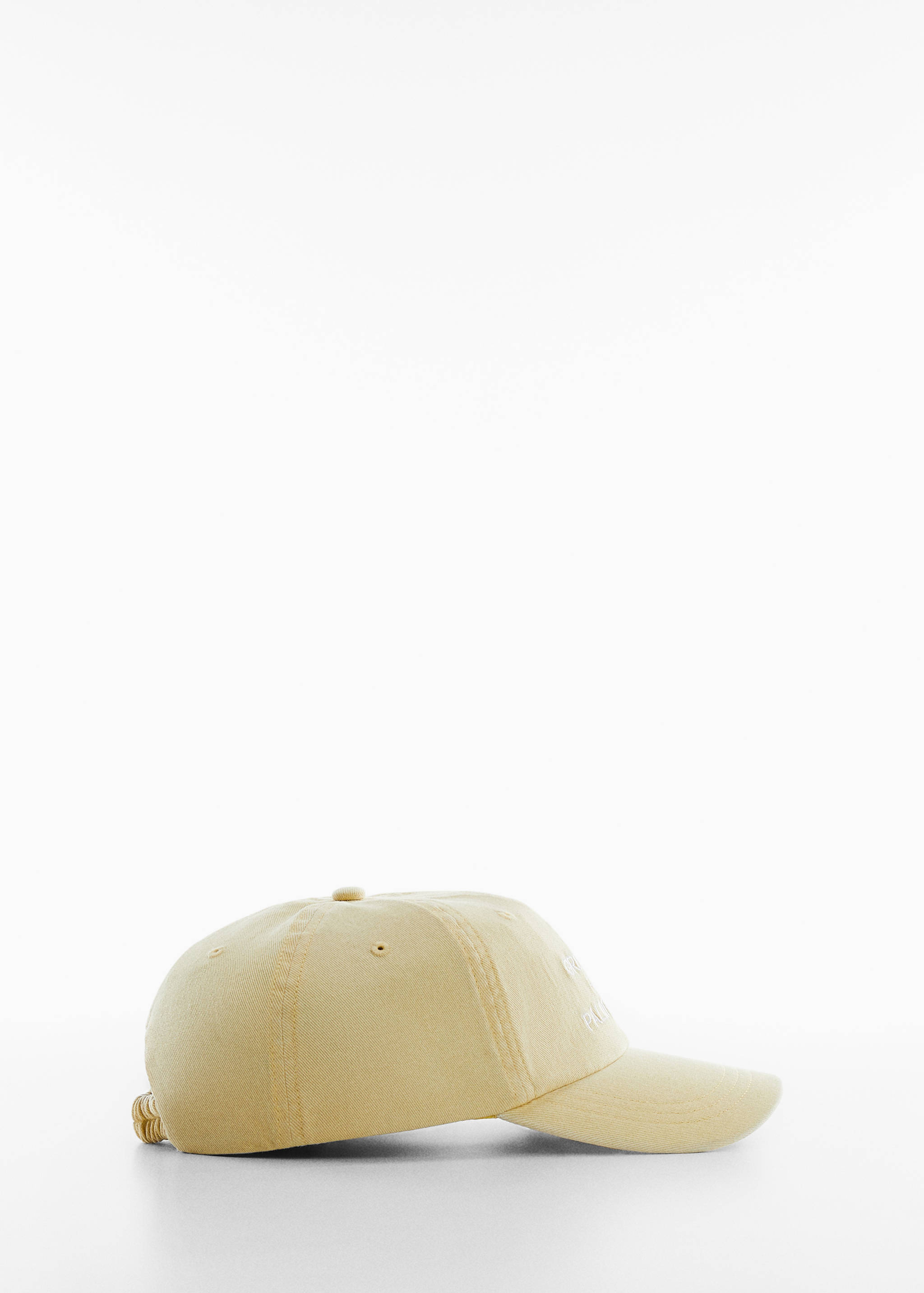 Embroidered message cap - Article without model