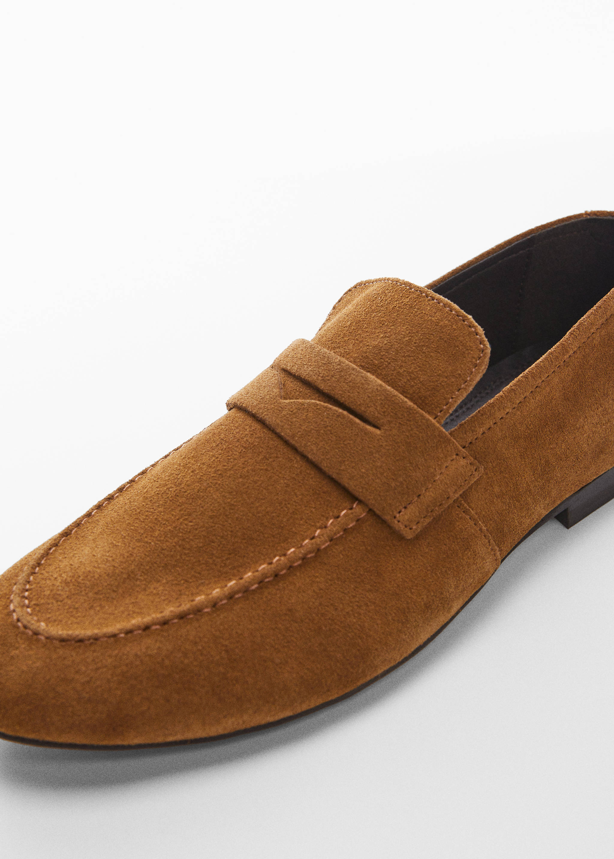 Suede leather loafers - Details of the article 2