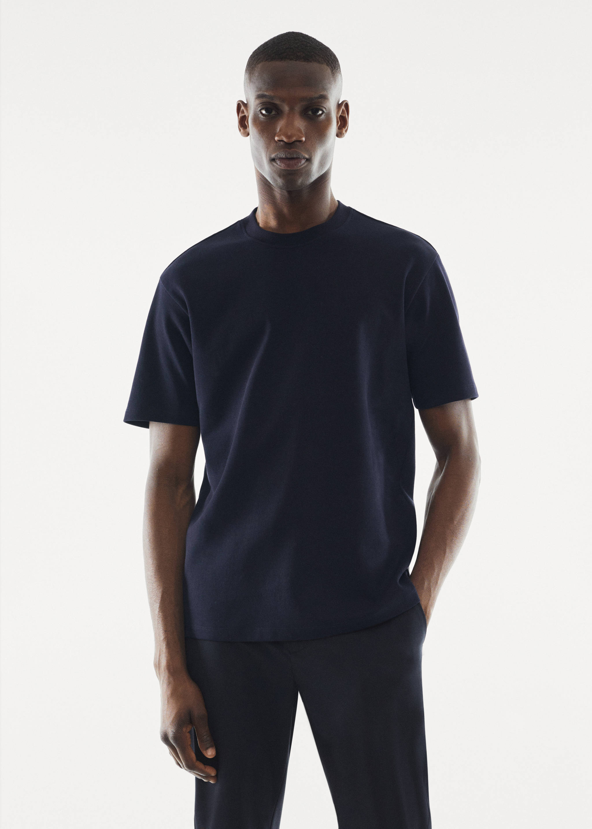 Breathable cotton t-shirt - Medium plane