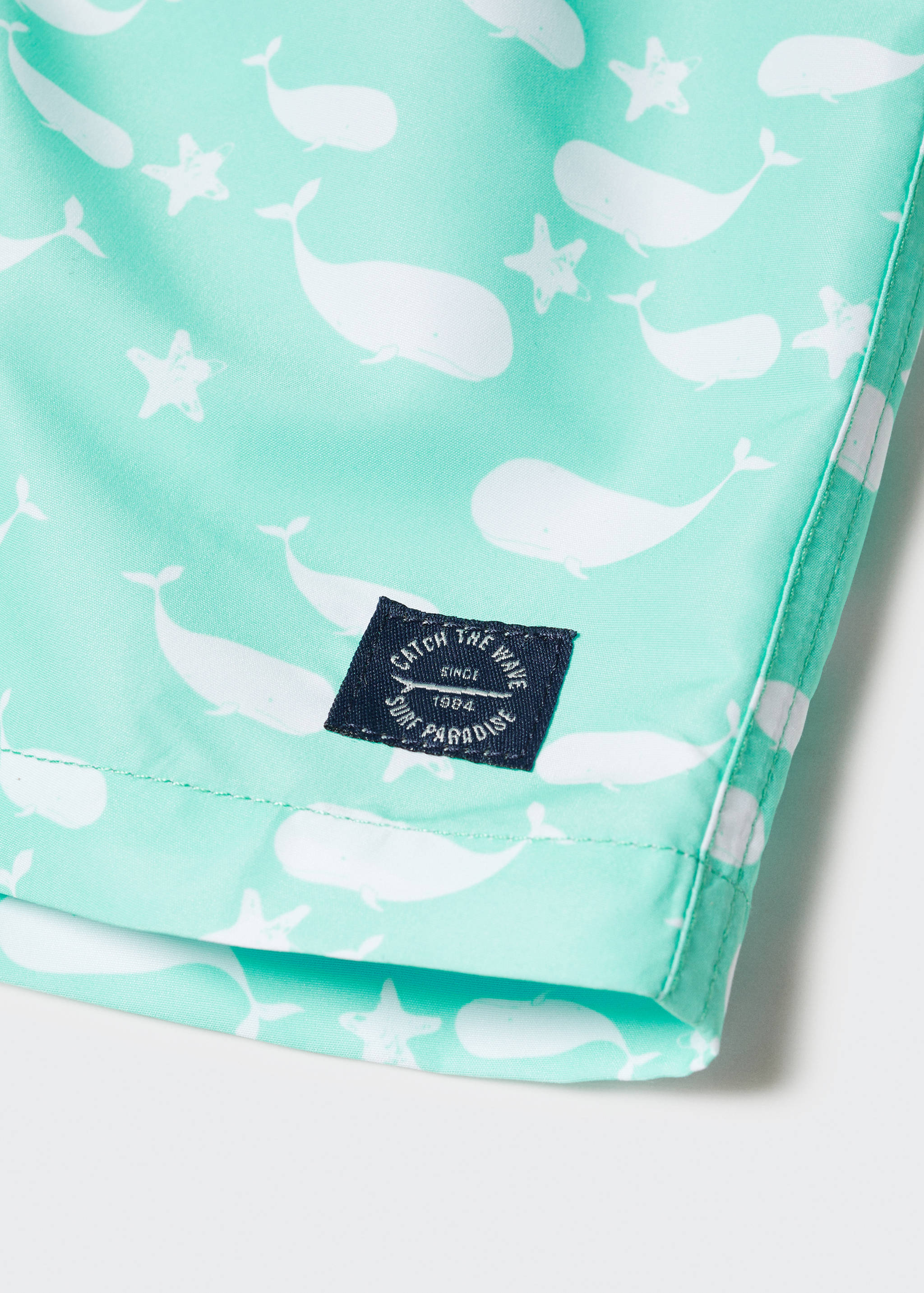 Printed swimming trunks - Details of the article 8
