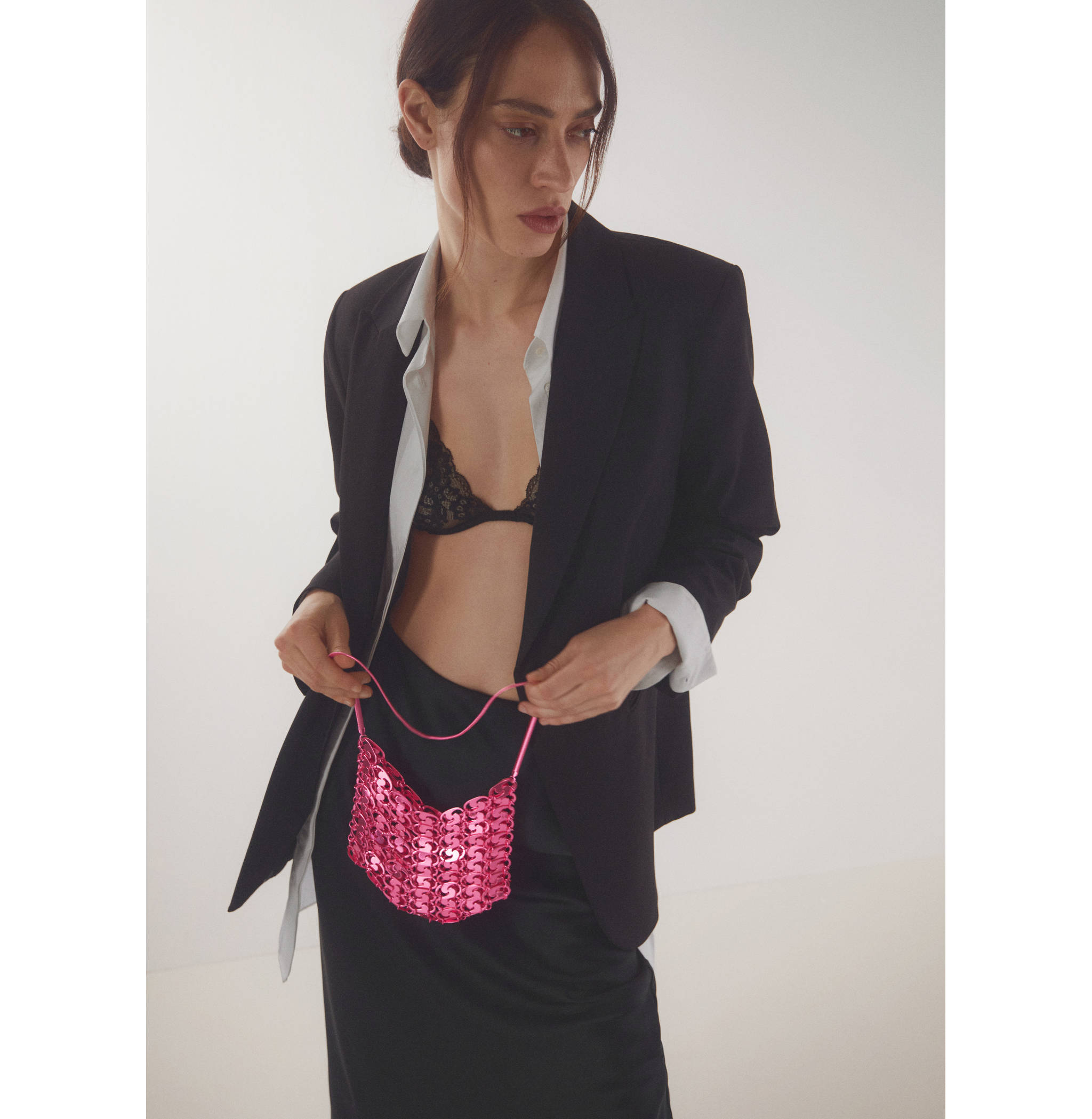 Small metallic bag - General plane