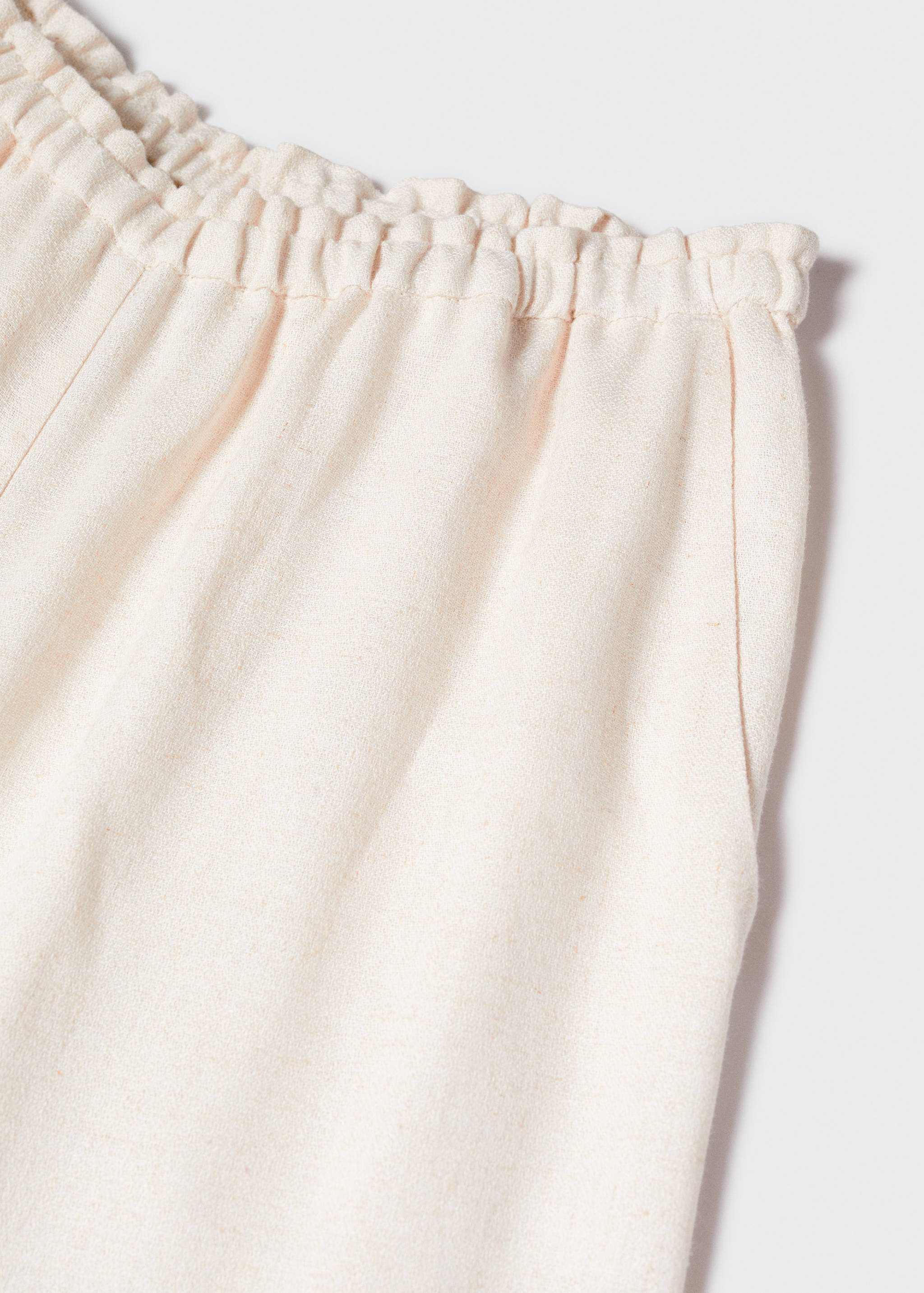 Pantalon satiné taille élastique - Détail de l'article 8