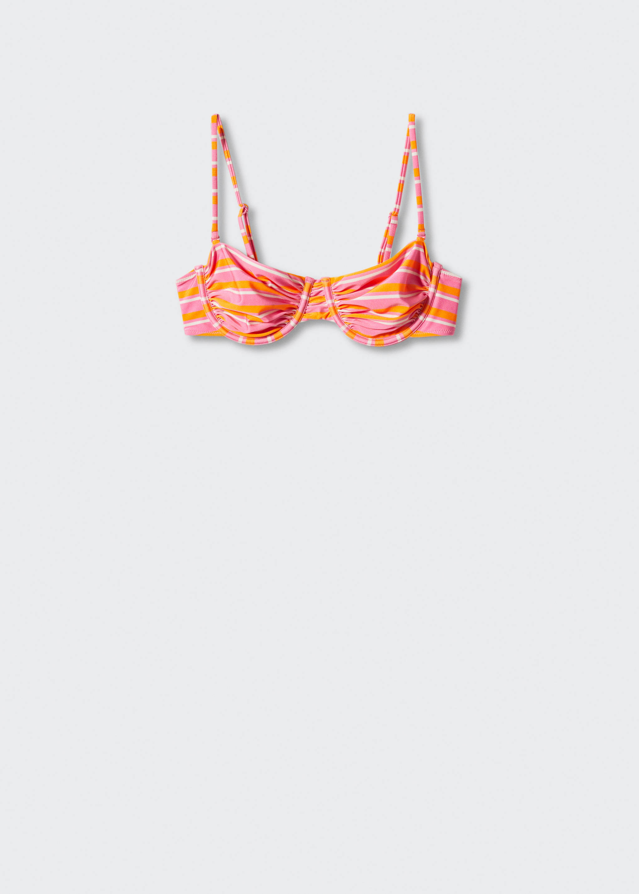 Striped bikini top - Article without model