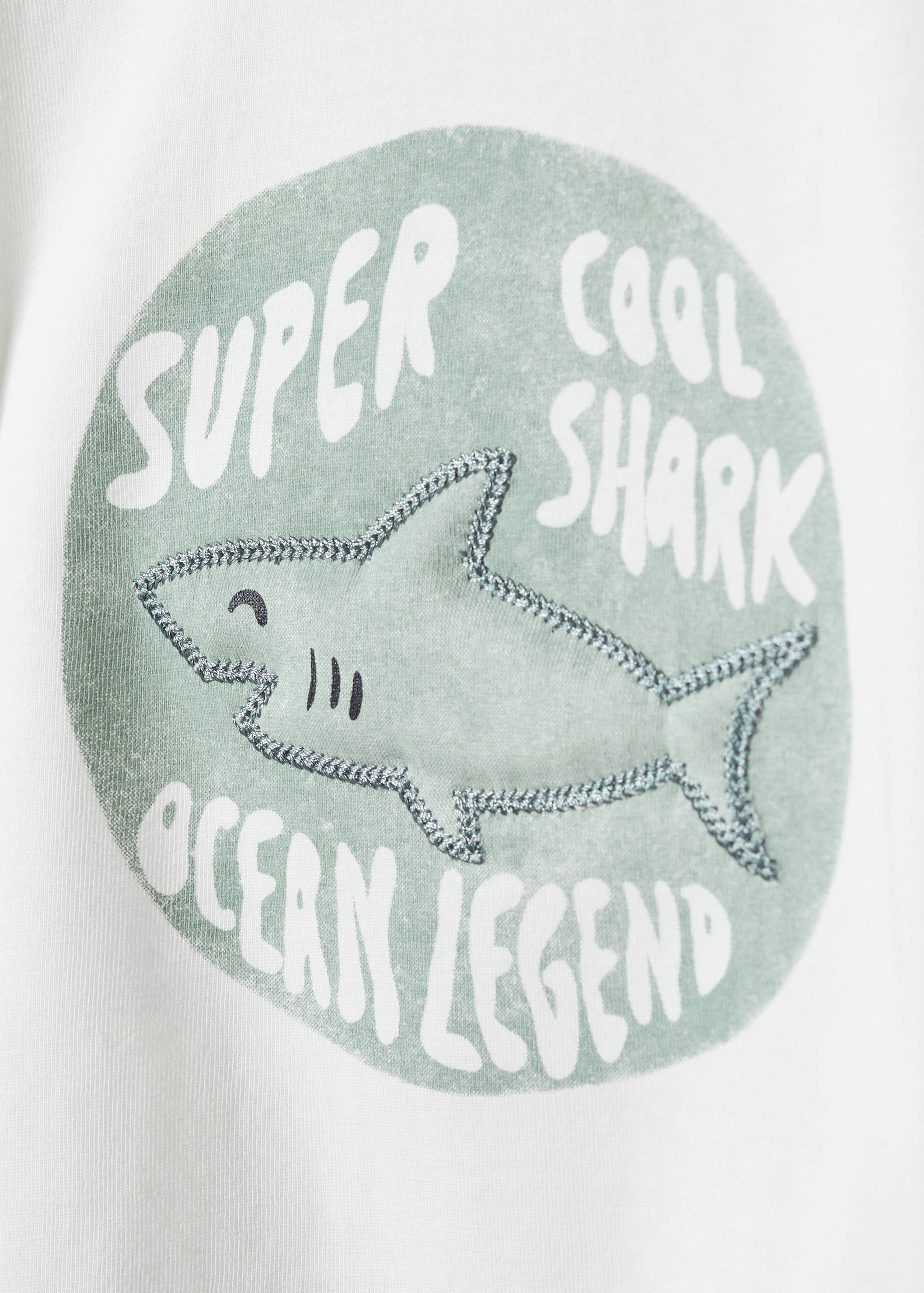 Printed cotton-blend T-shirt - Details of the article 8