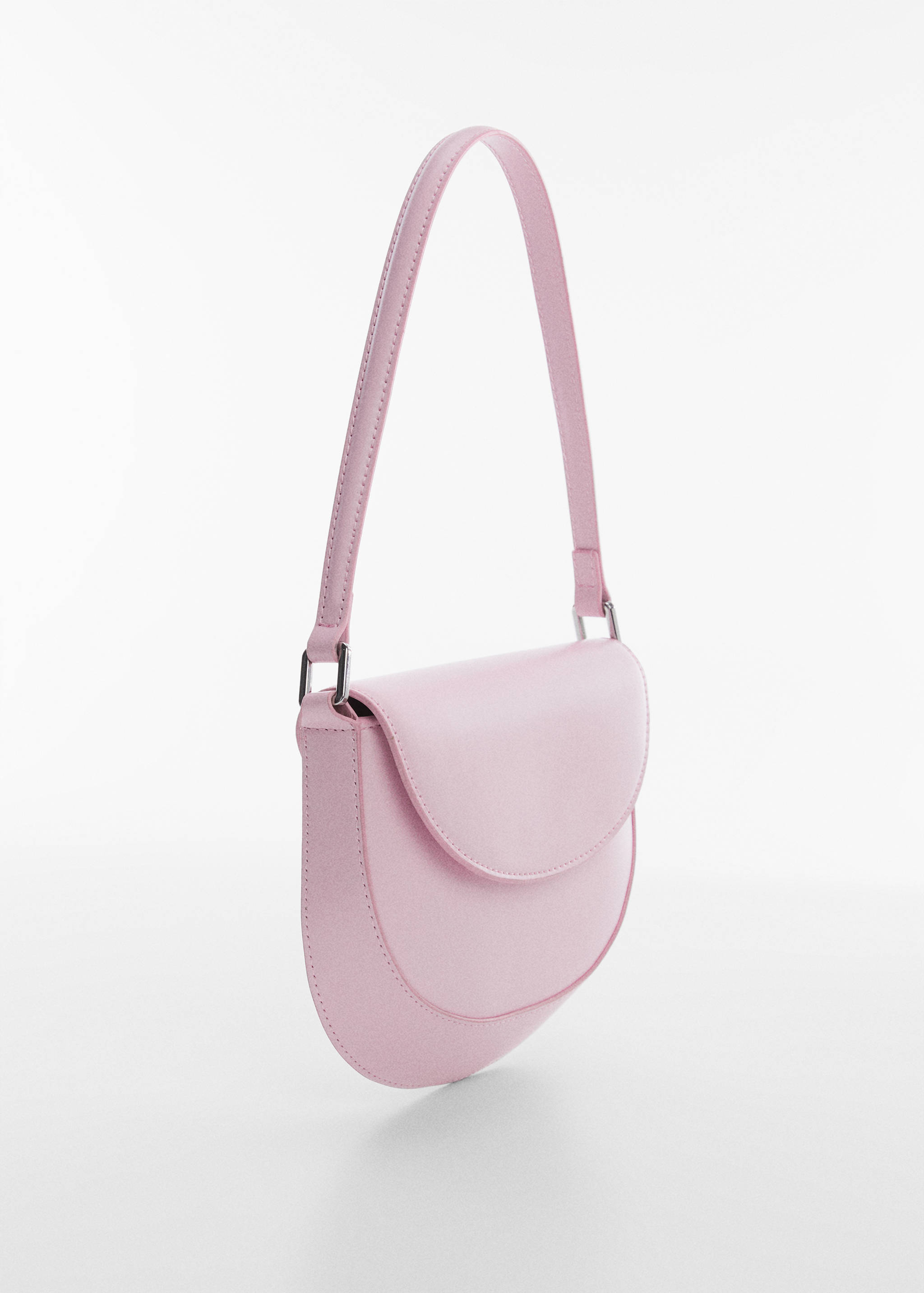 Kabelka na rameno s klopou - Náhled ve středové rovině