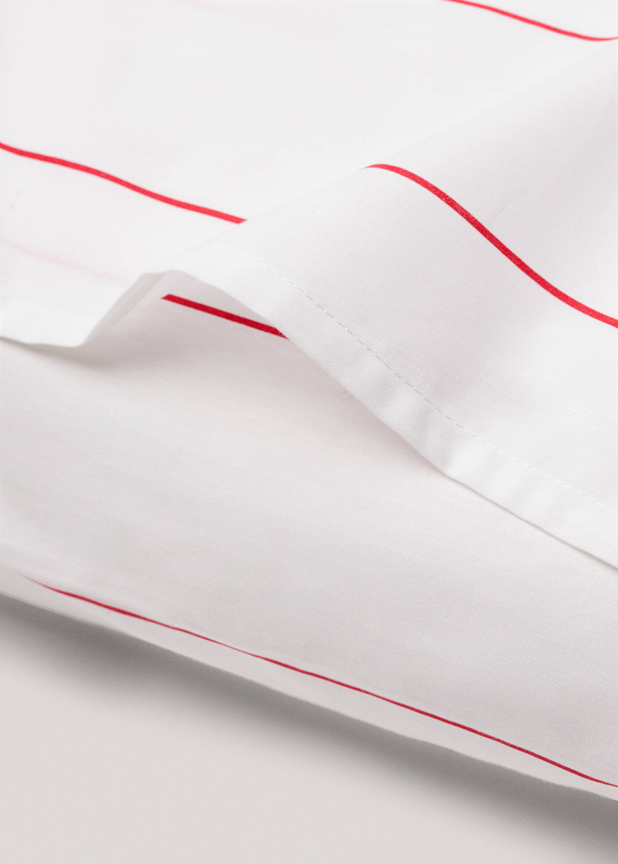 Housse de 2 housses de coussin coton rayures 60x60 cm - Détail de l'article 2