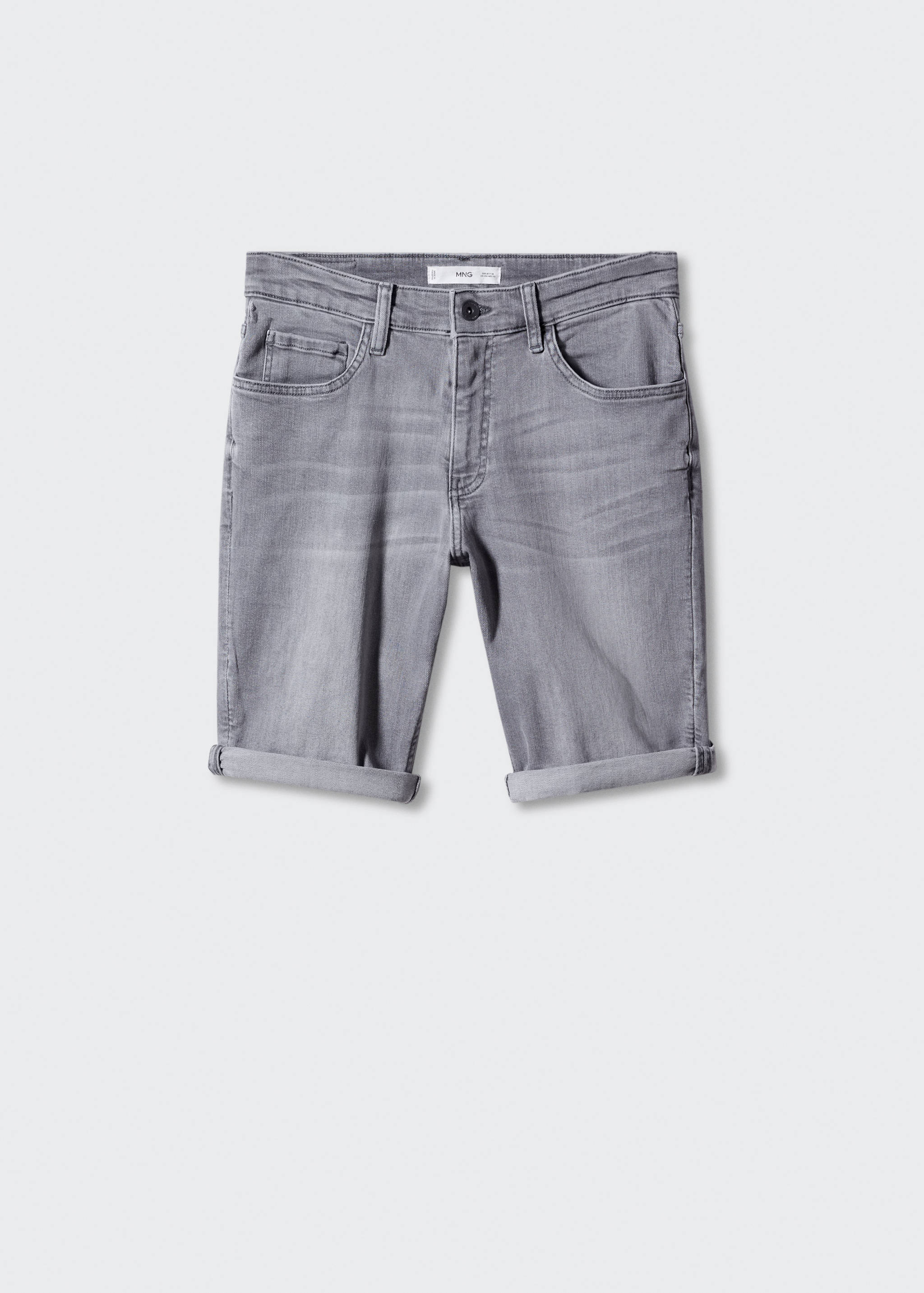 Slim Fit-Jeans-Bermudashorts - Artikel ohne Model