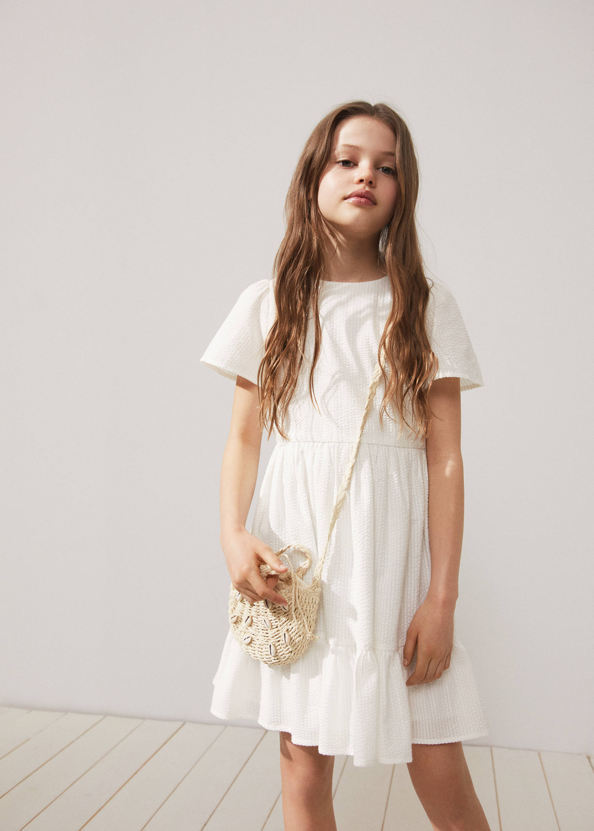 Frill cotton dress - Details of the article 6