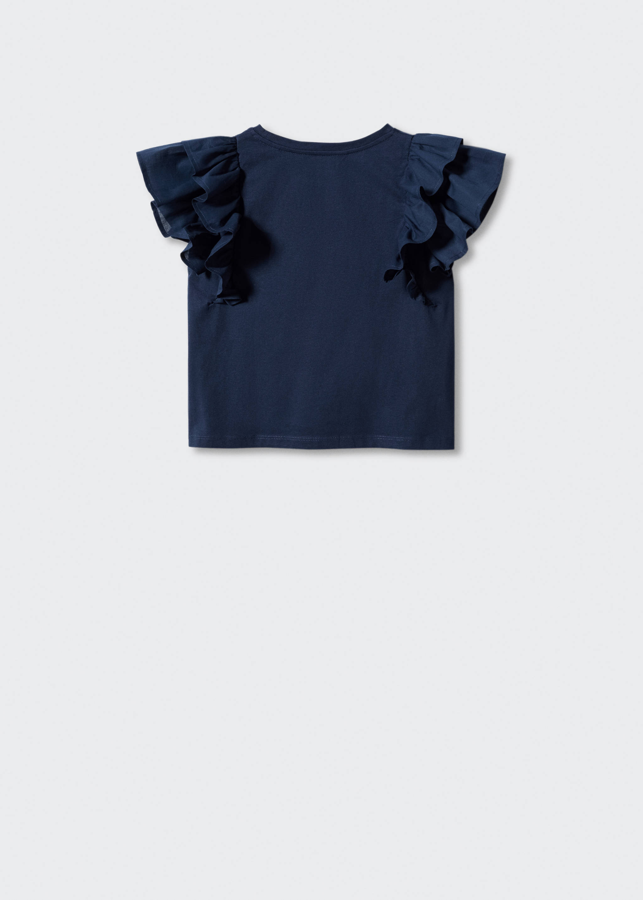 Ruffle T-shirt - Reverse of the article