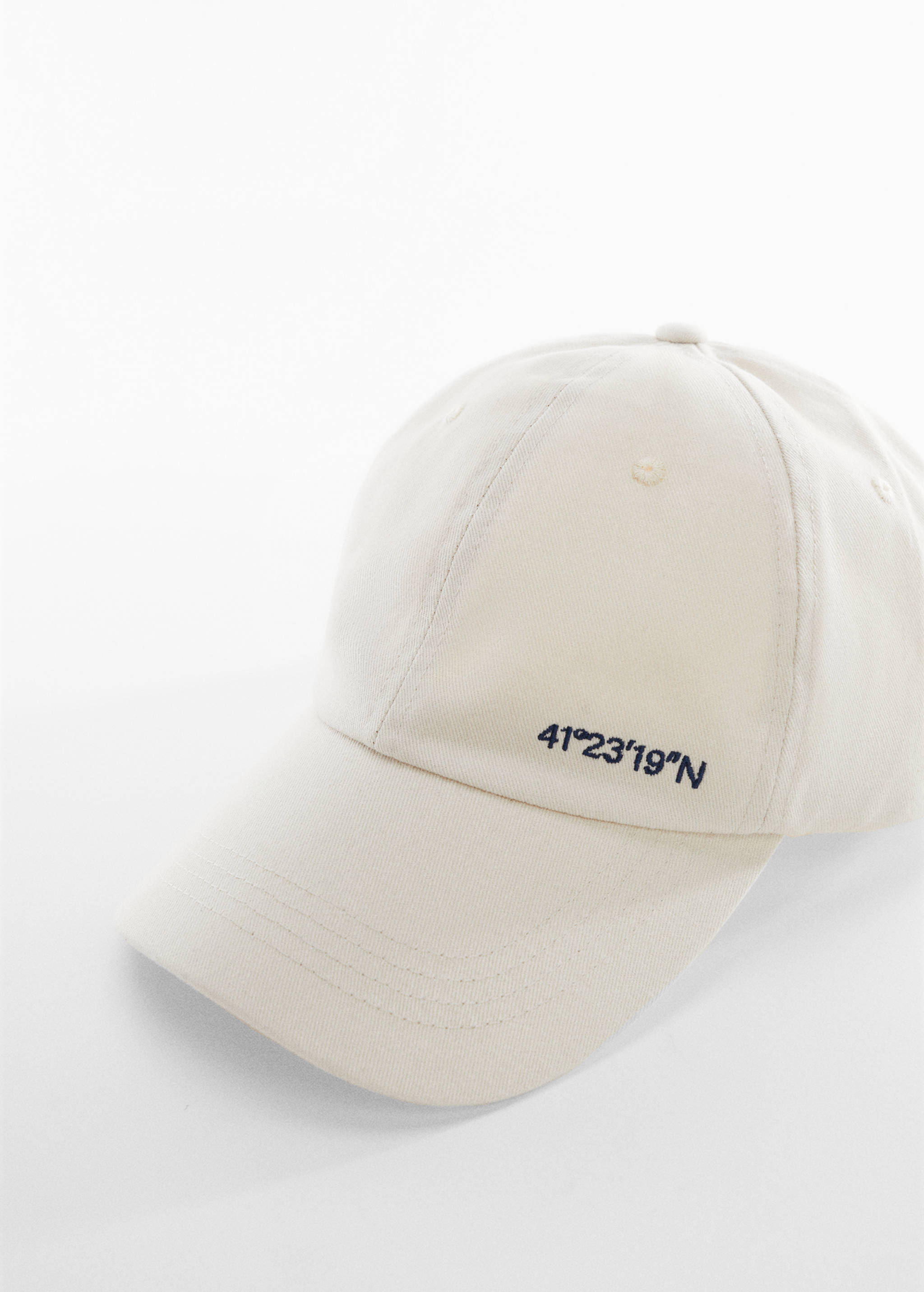 Casquette brodée coton - Détail de l'article 1