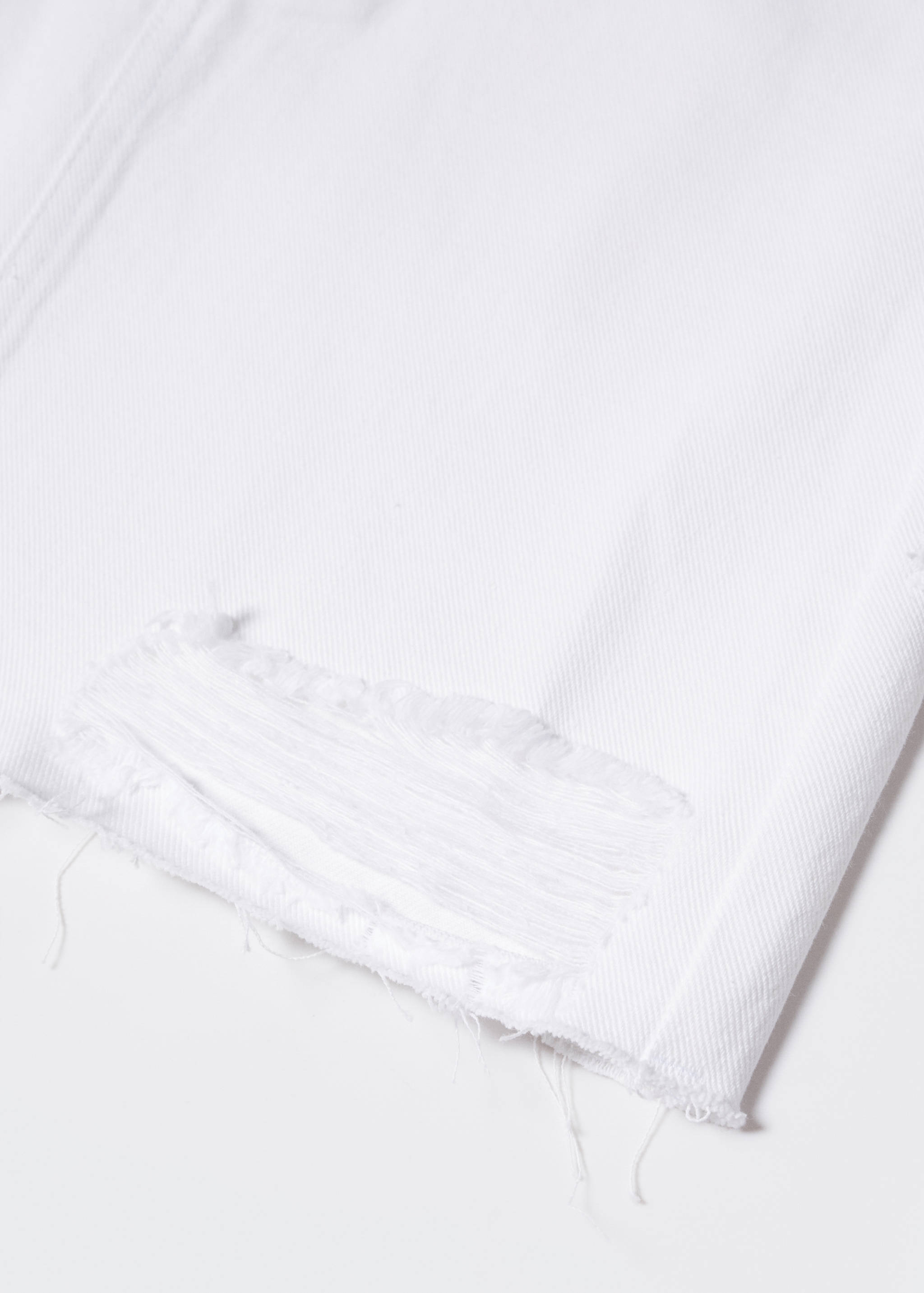 Minijupe jean ourlet effiloché - Détail de l'article 8