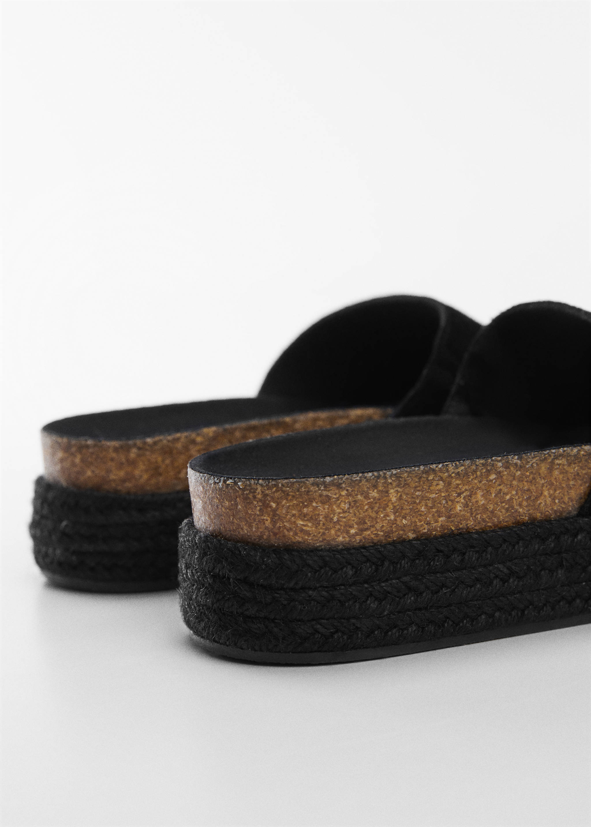 Esparto platform sandals - Details of the article 1