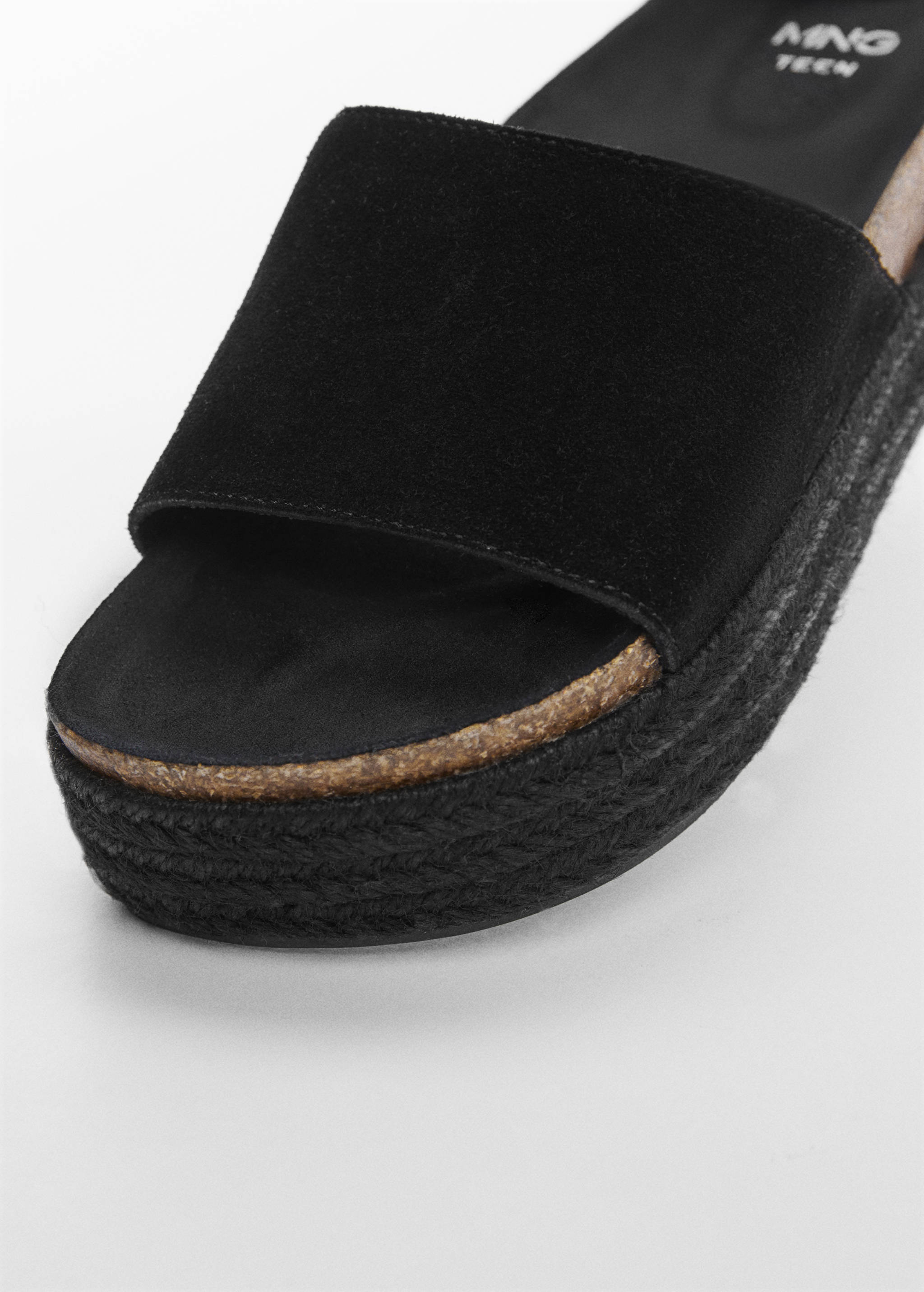 Esparto platform sandals - Details of the article 2