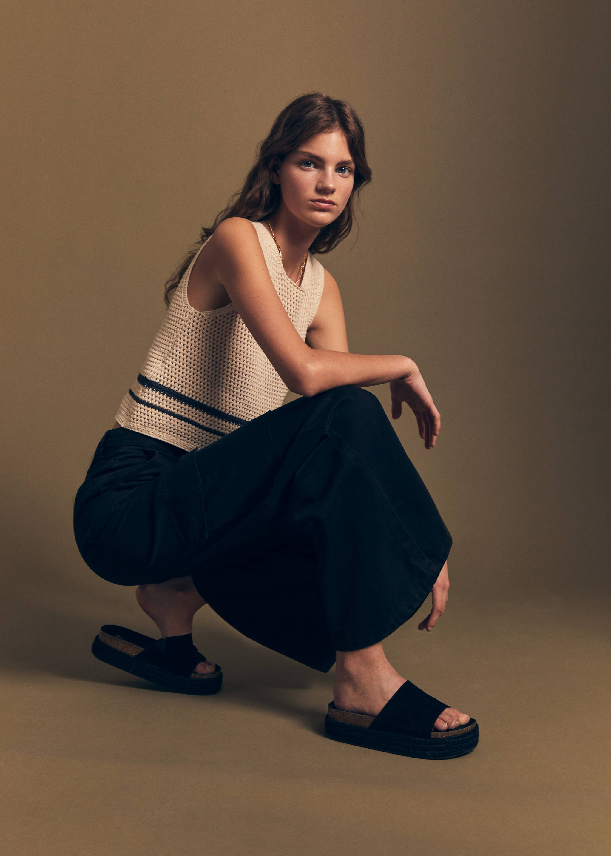 Esparto platform sandals - Details of the article 5