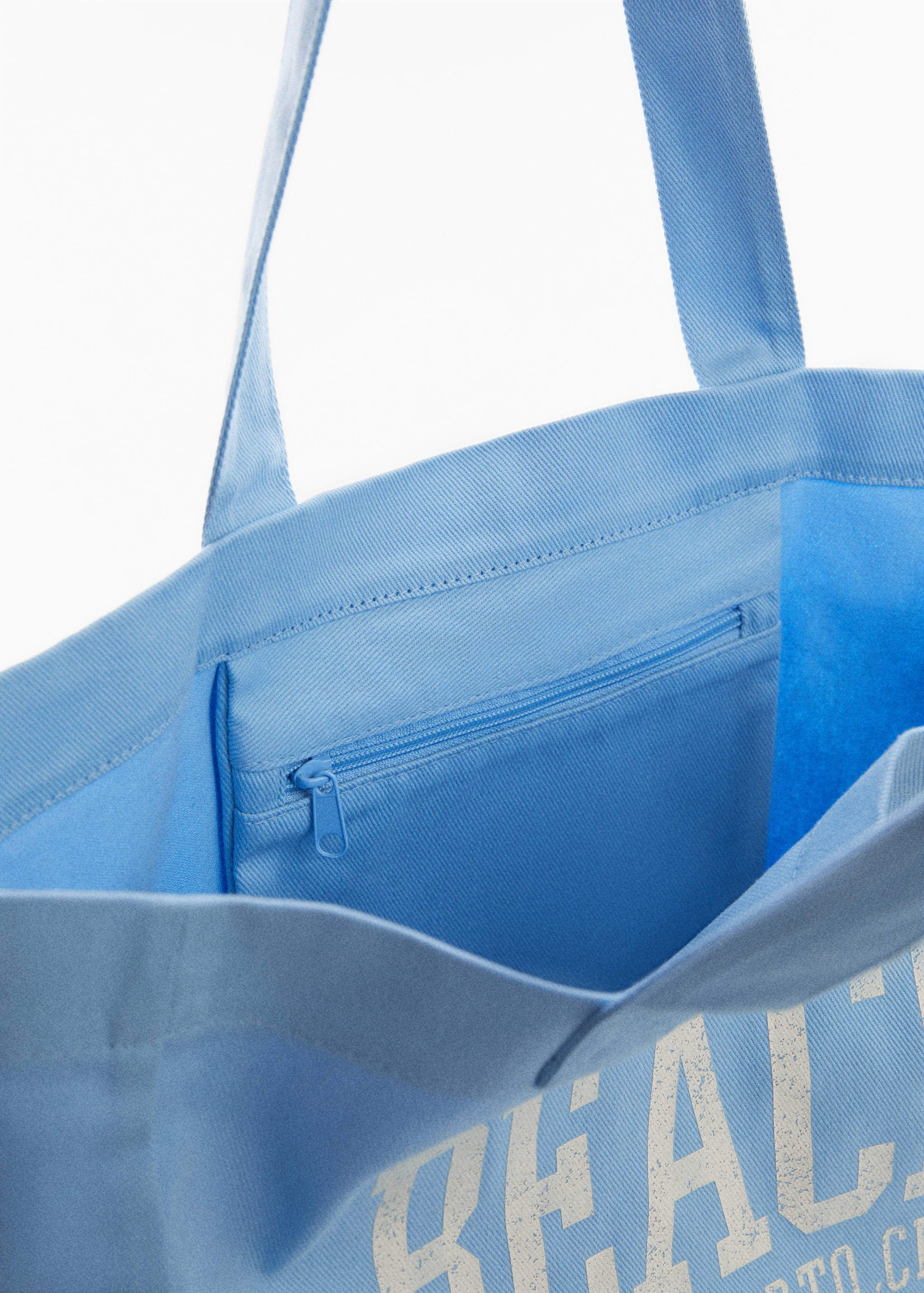 Gemusterte Baumwolltasche - Detail des Artikels 1