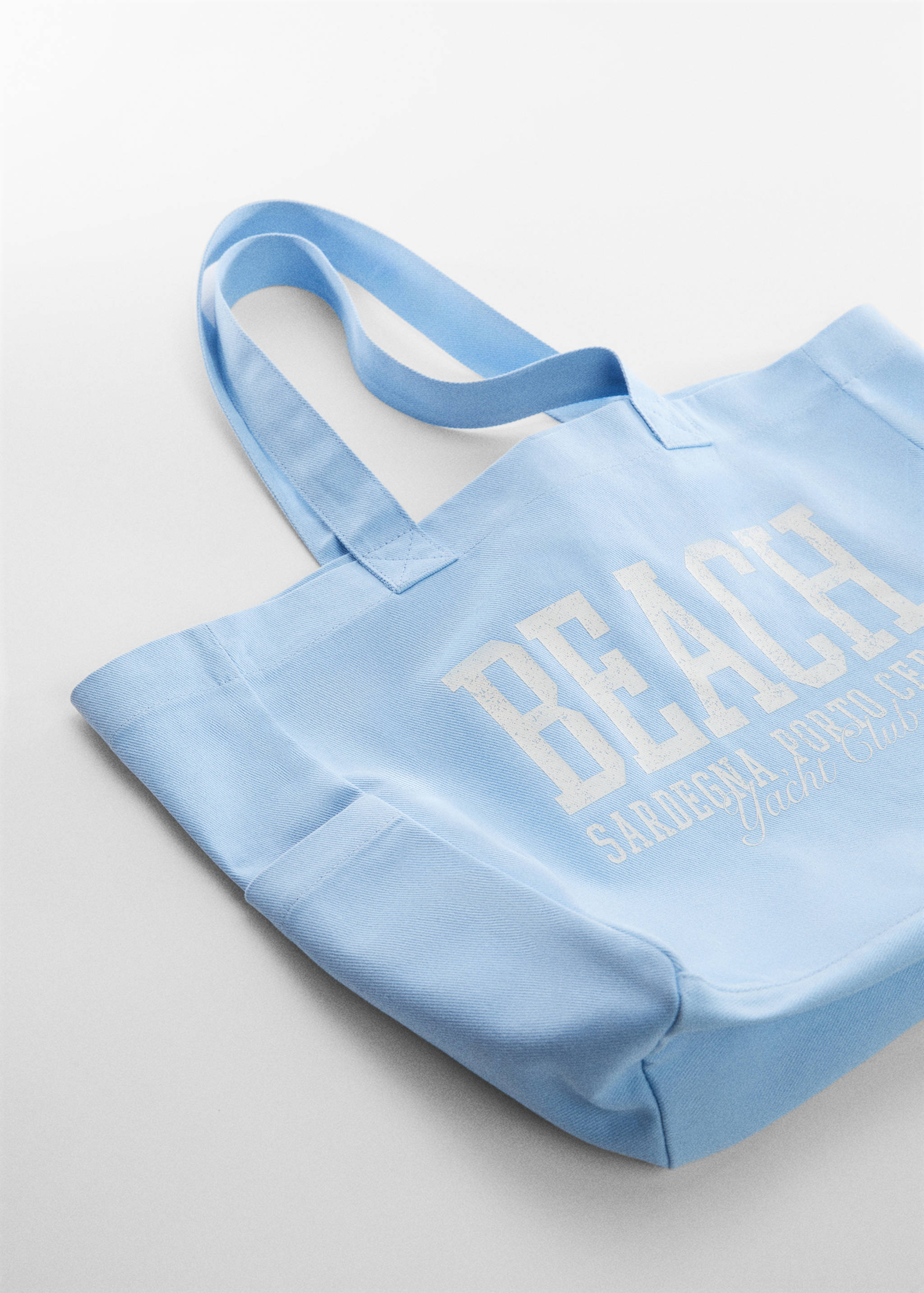 Gemusterte Baumwolltasche - Detail des Artikels 2