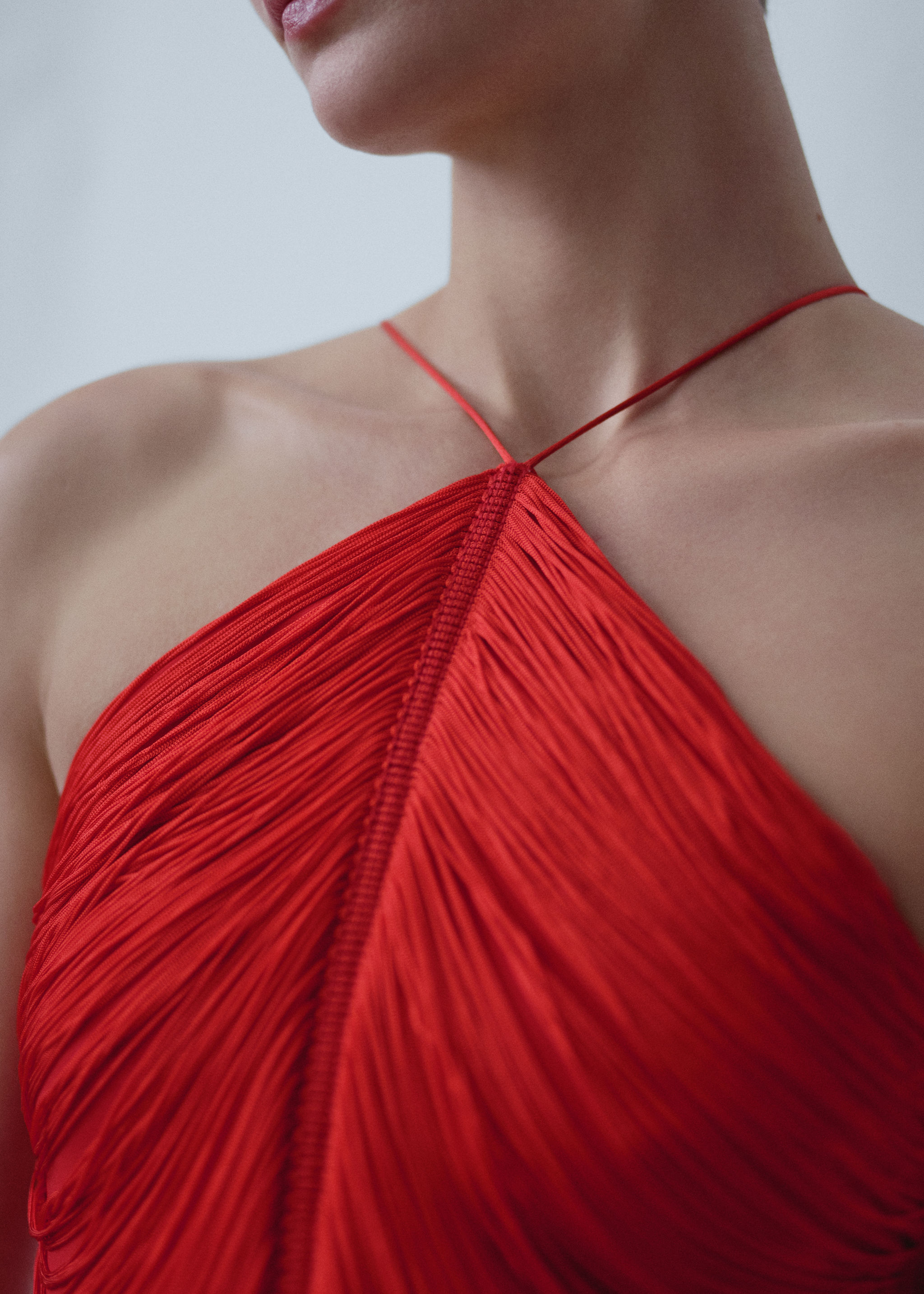Vestido midi diseño flecos - Detalle del artículo 6