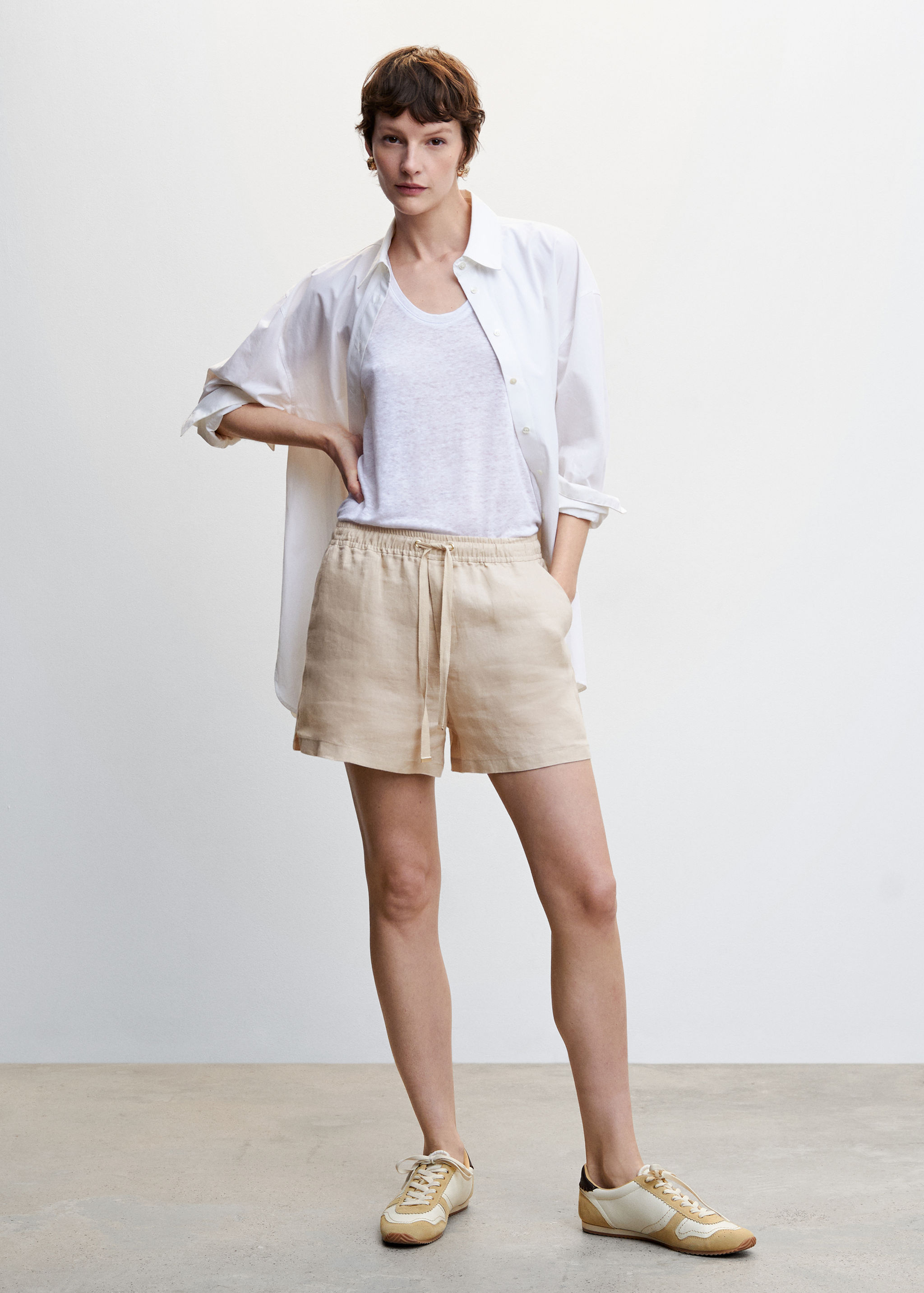 Linneshorts snöre - Allmän bild