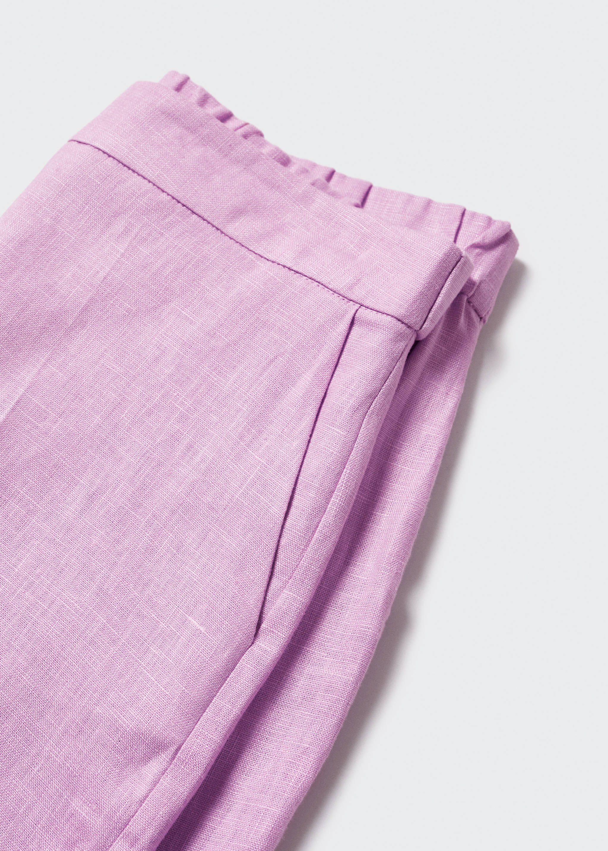 100% linen trousers - Details of the article 8