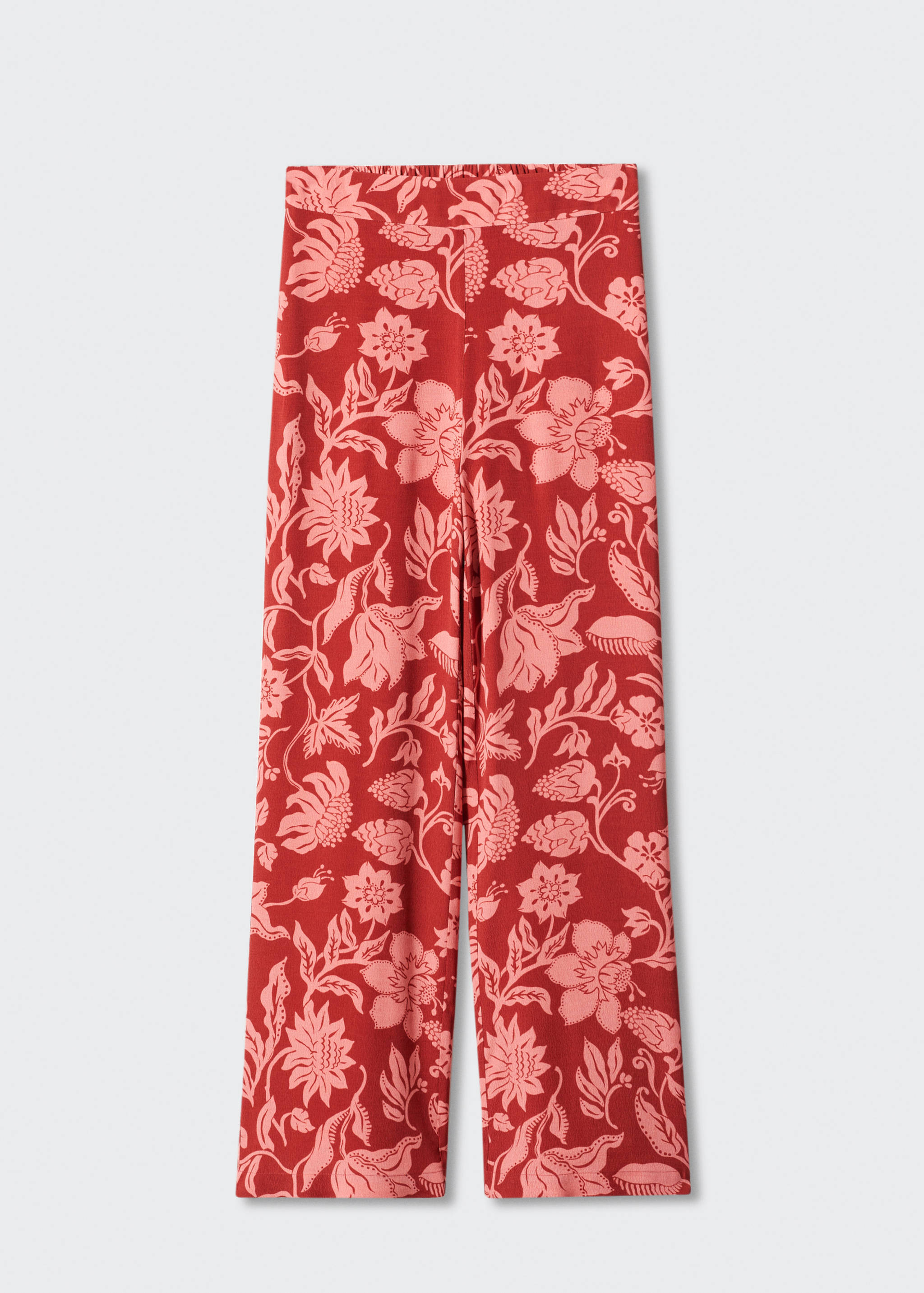 Floral palazzo trousers - Article without model