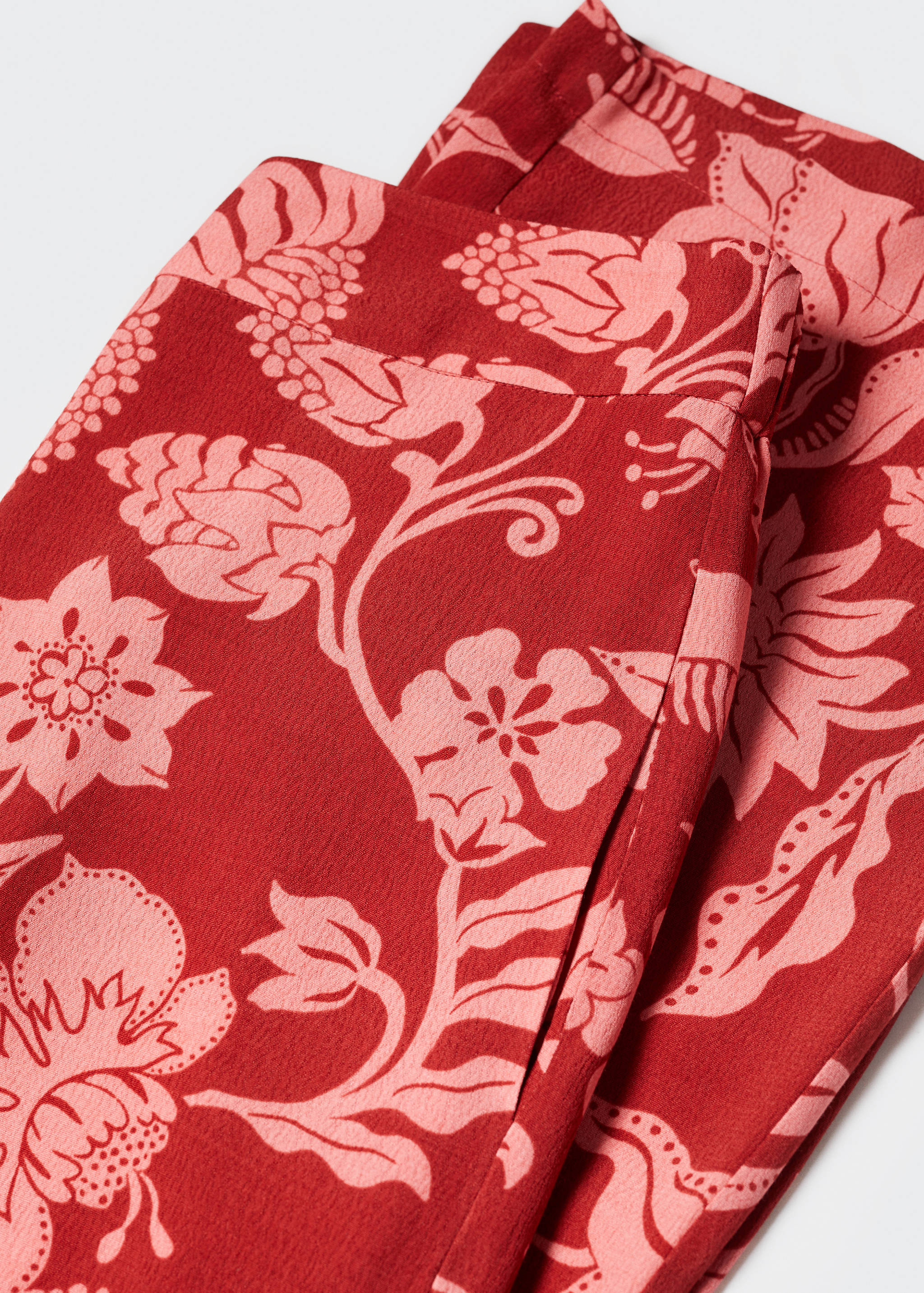 Floral palazzo trousers - Details of the article 8