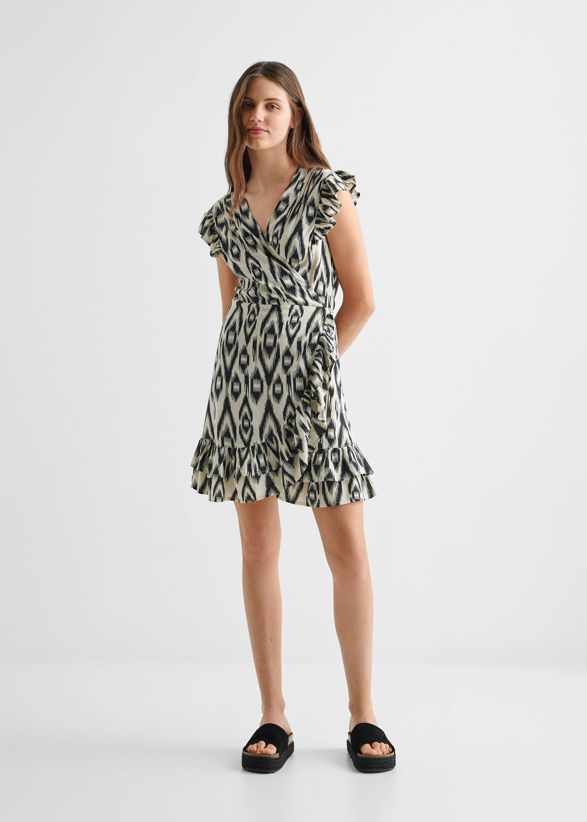 Printed dress - General plane