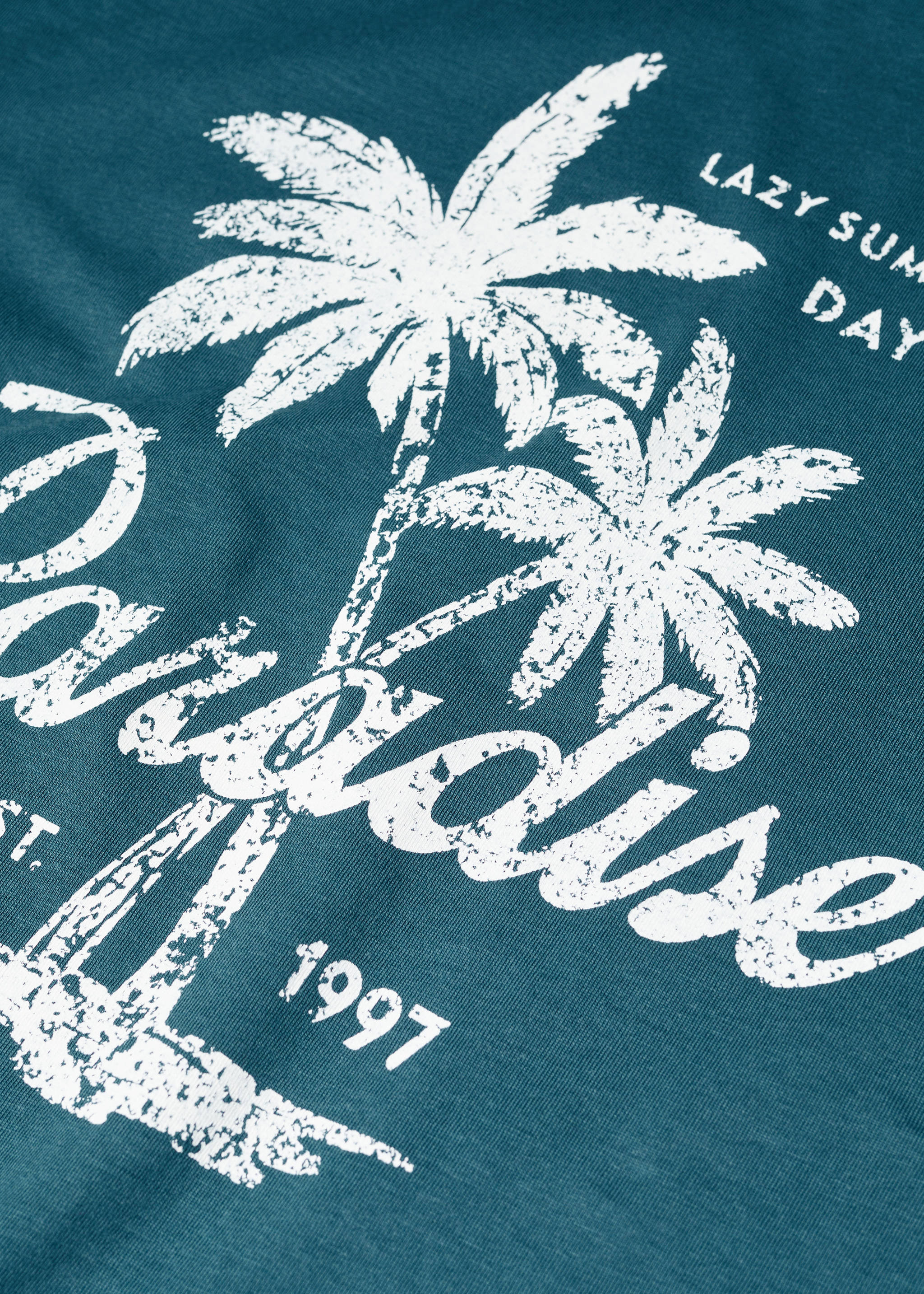 Palm image T-shirt - Details of the article 8