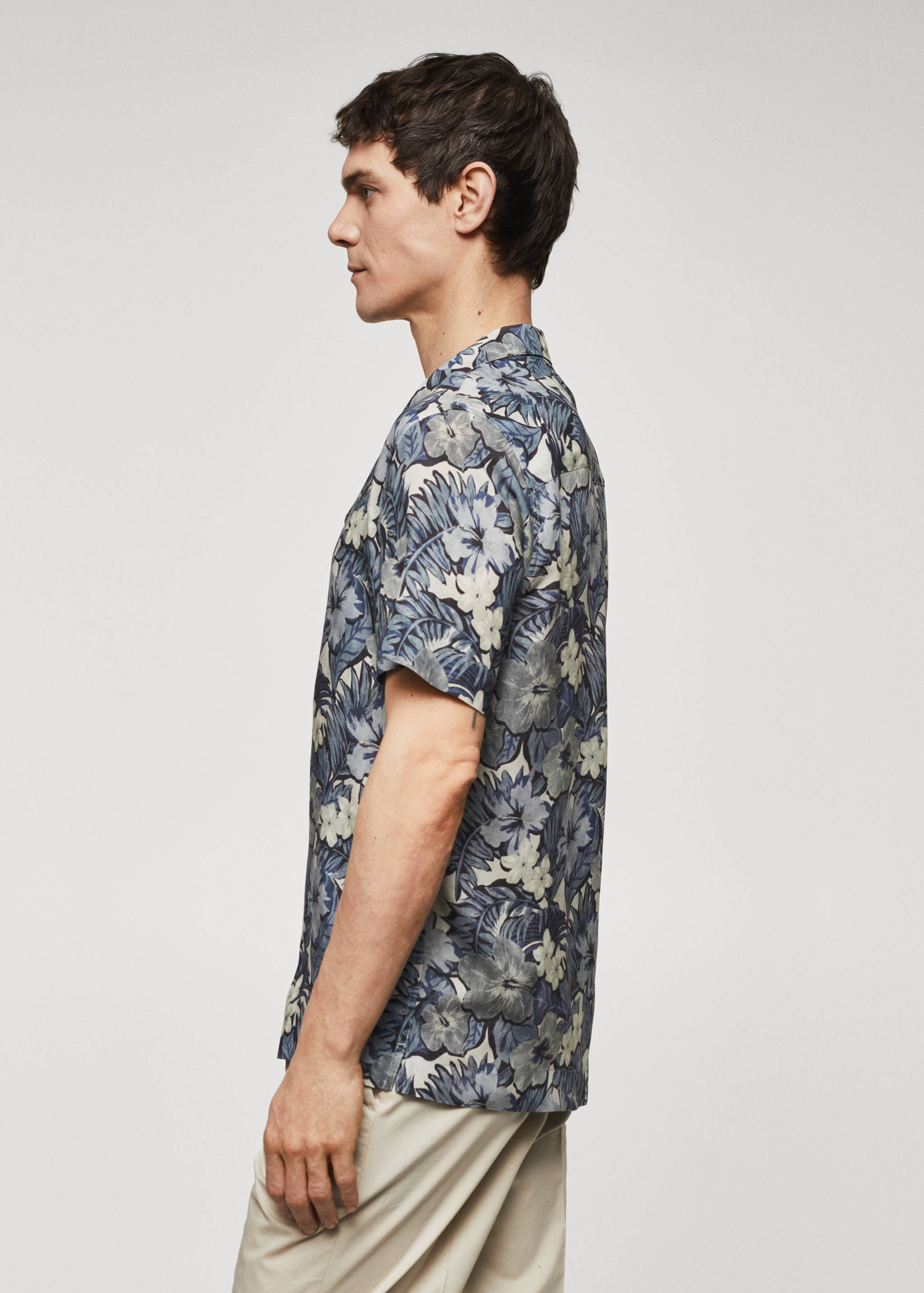 Regular-fit Hawaiian-print shirt - Details of the article 2