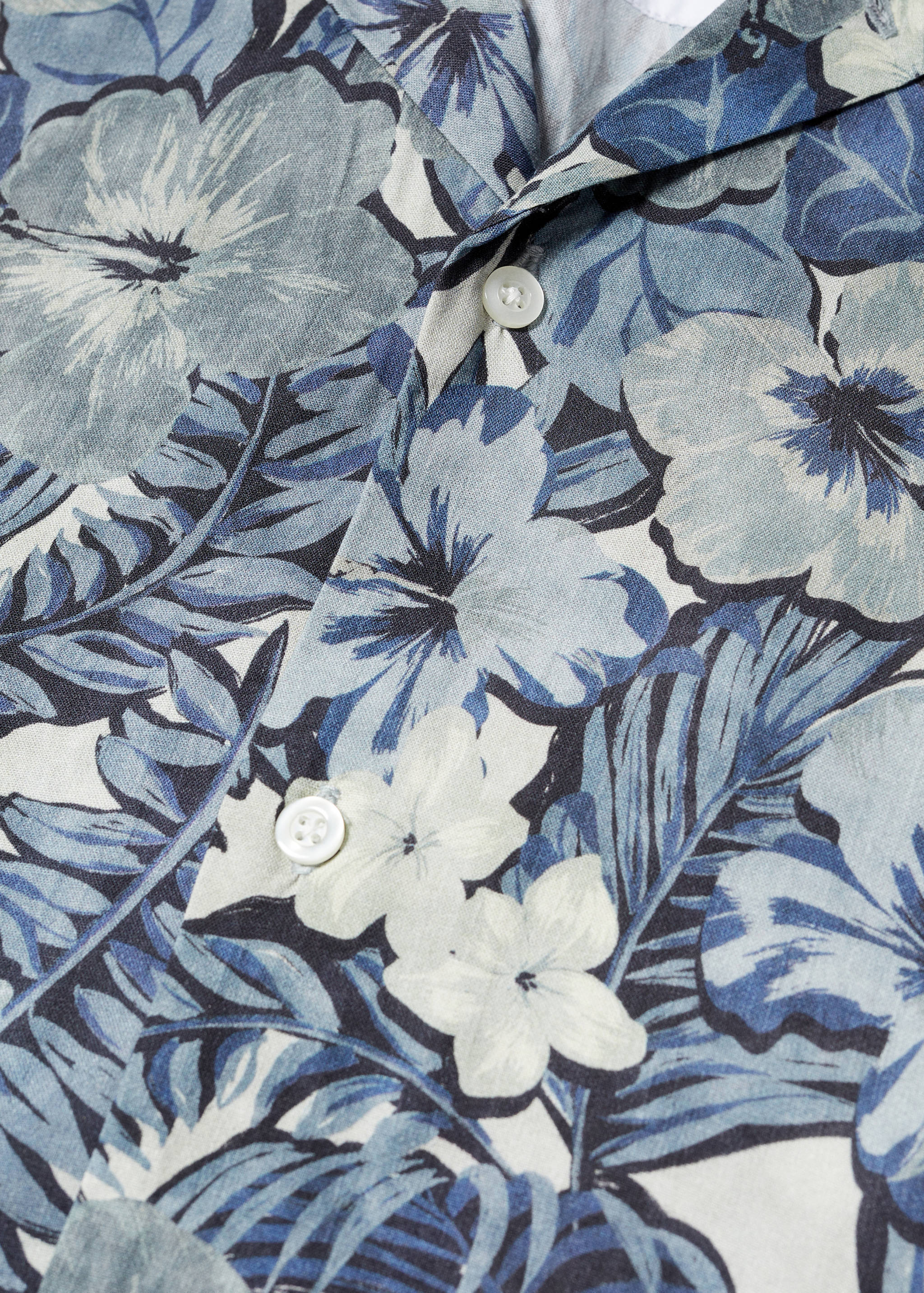 Regular-fit Hawaiian-print shirt - Details of the article 8
