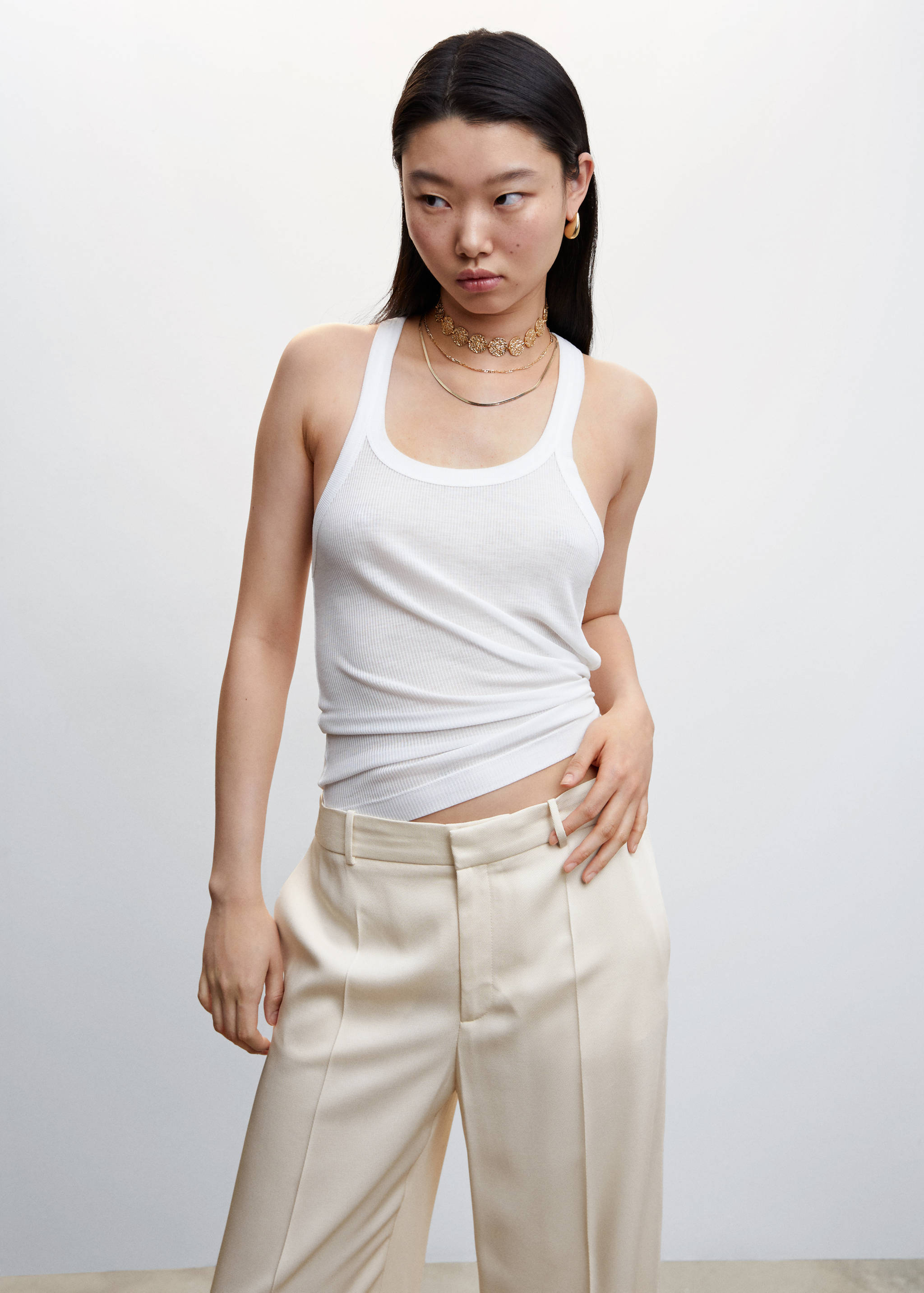 Wideleg-Bundfaltenhose - Detail des Artikels 6