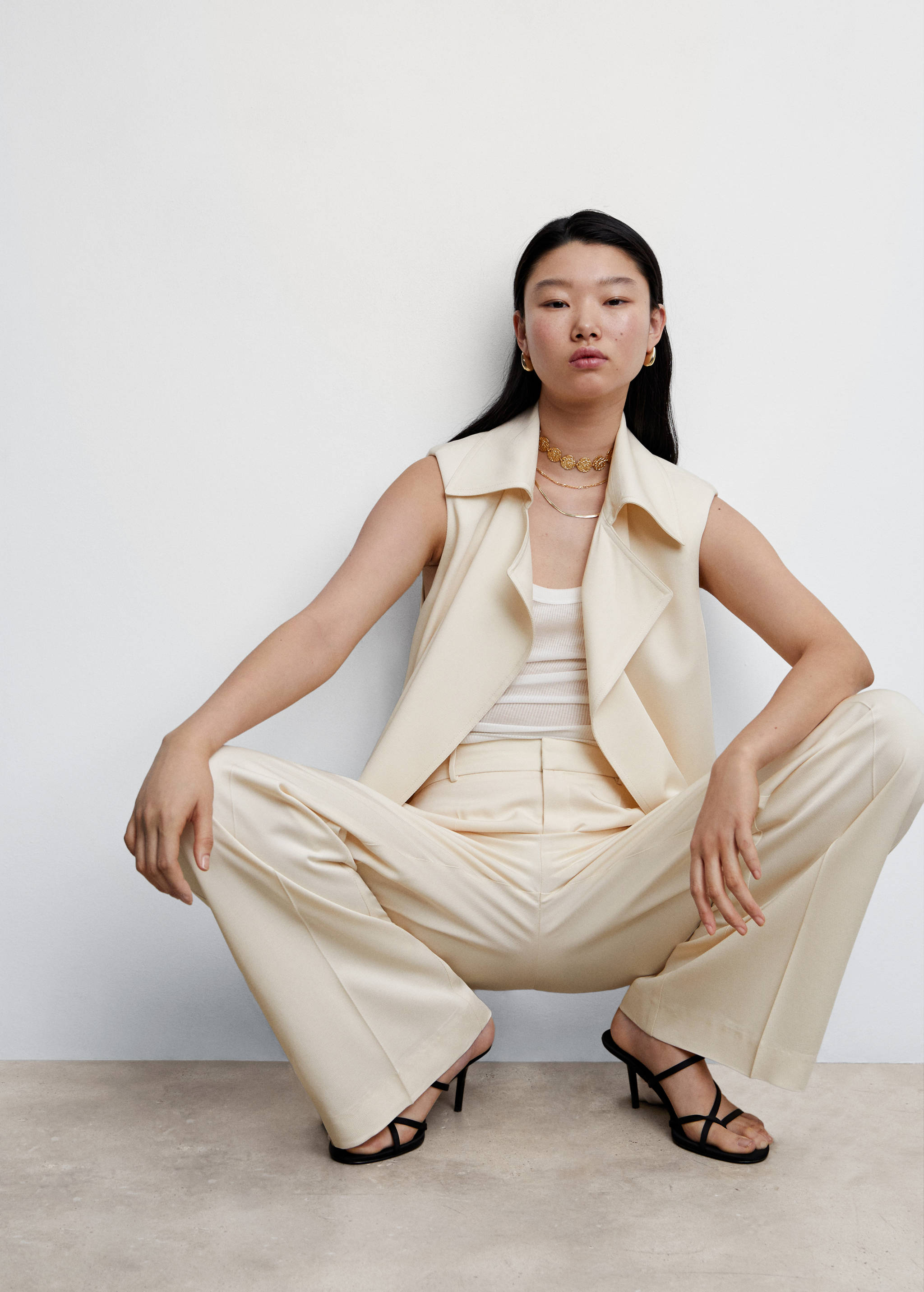 Wideleg-Bundfaltenhose - Detail des Artikels 2