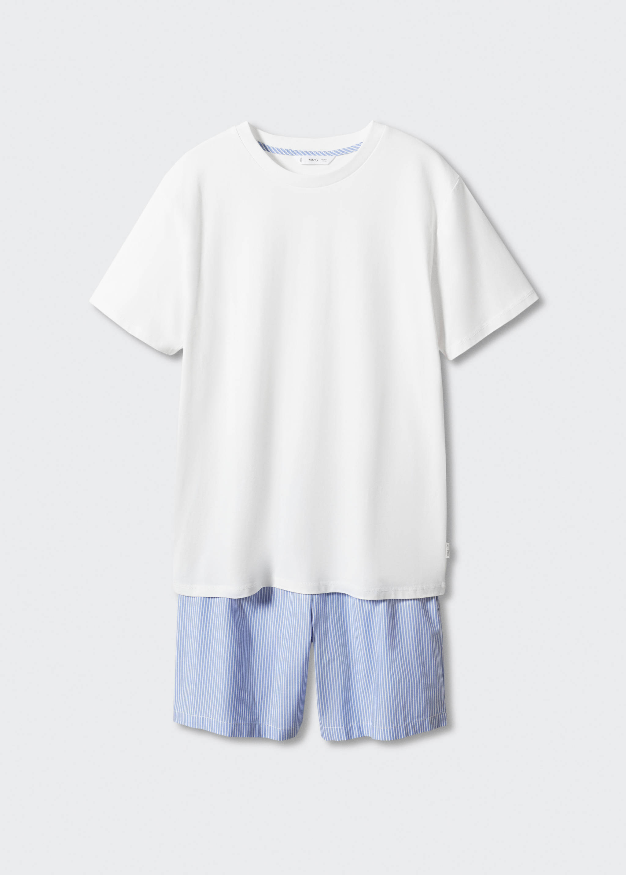 Pyjama court en coton - Article sans modèle