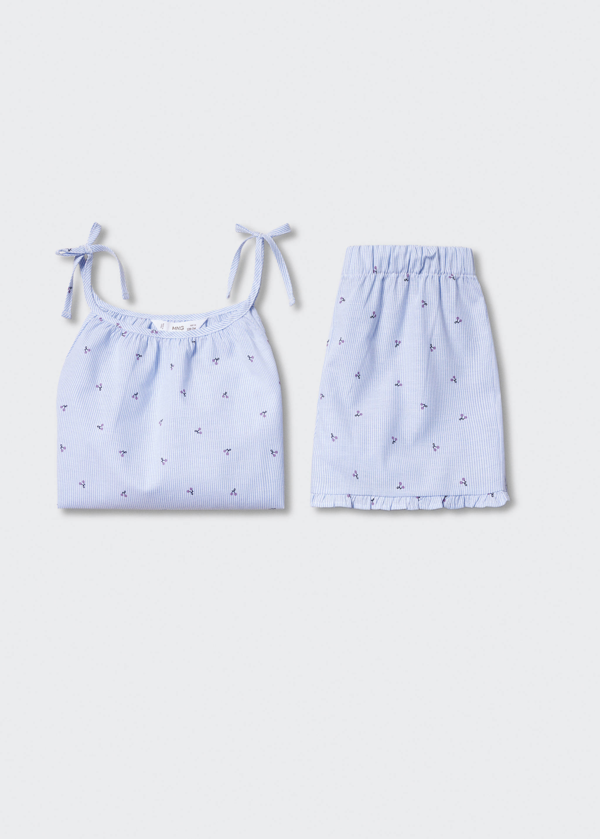 Bavlněné pyžamo s potiskem - Detail zboží 8