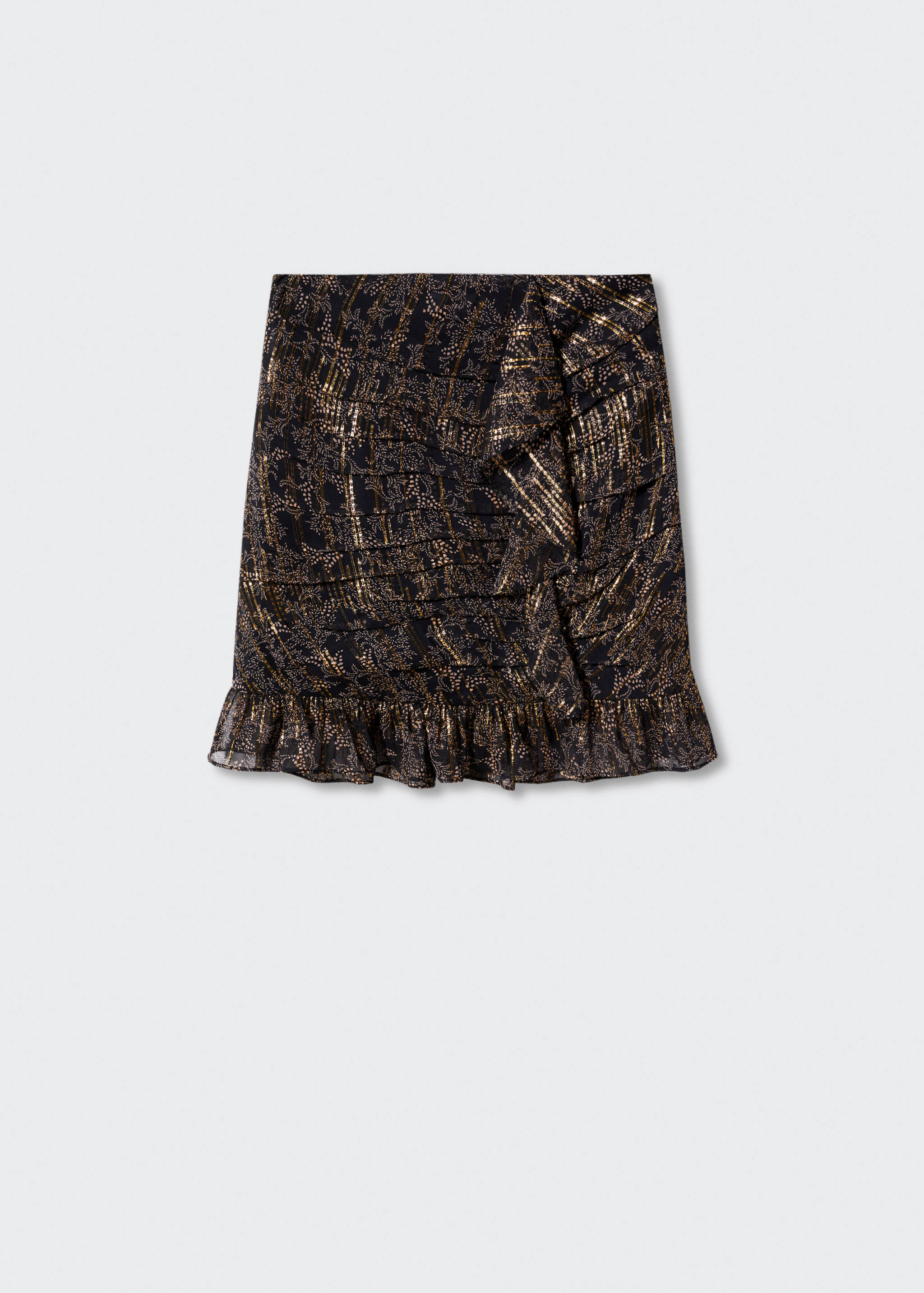 Jupe imprimée volant - Article sans modèle