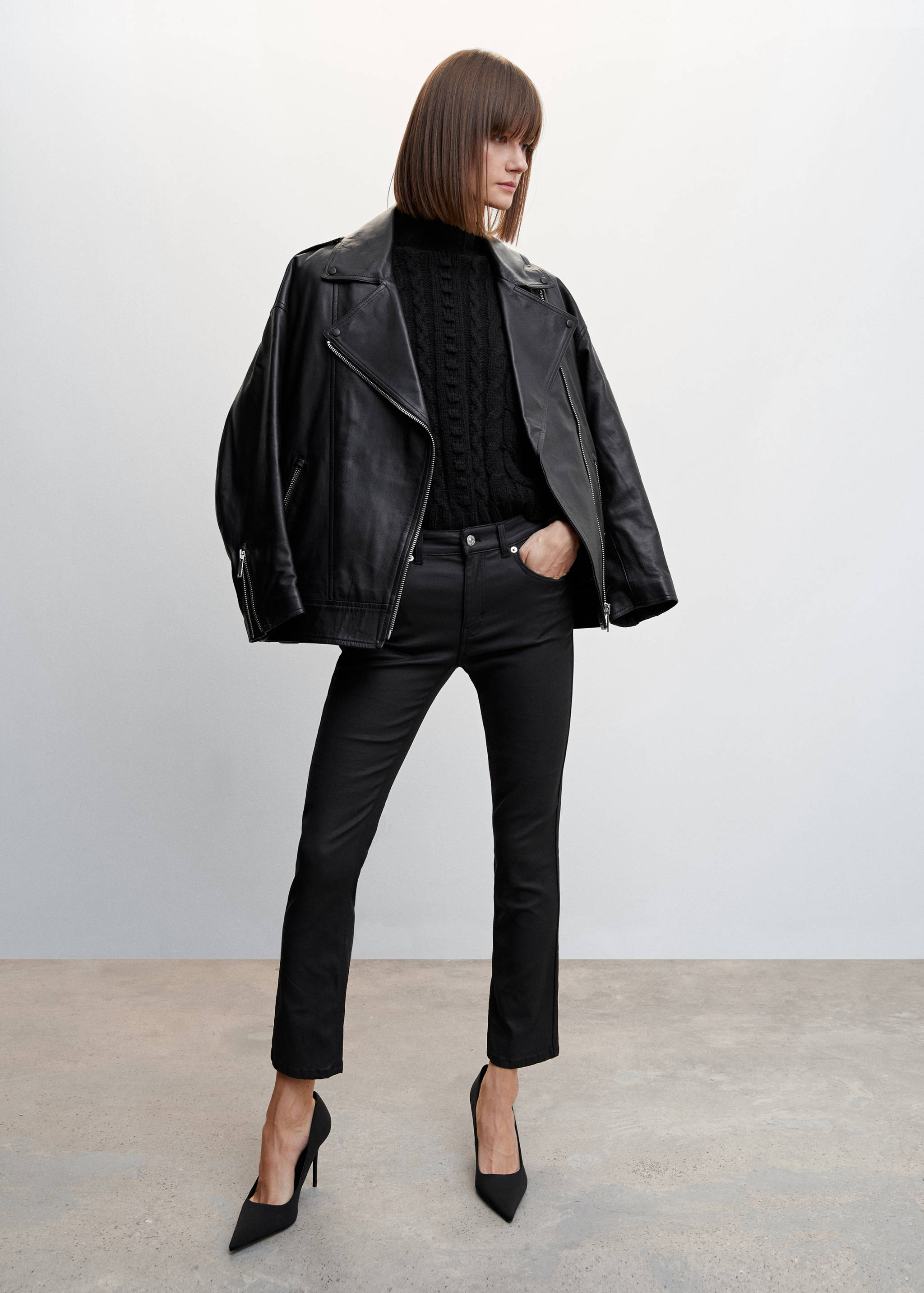 Gewachste Straight Fit-Hose - Detail des Artikels 1