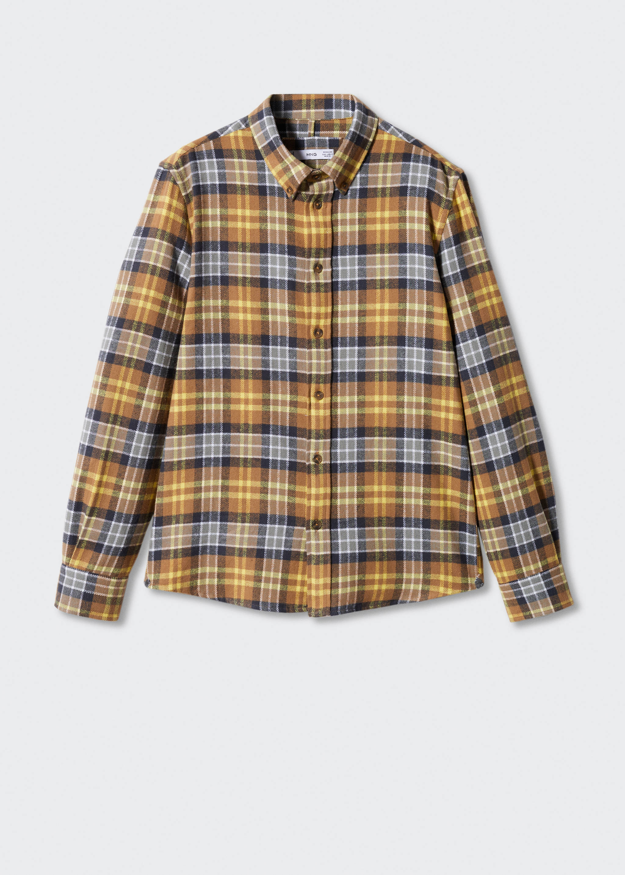 Checked flannel shirt - Article without model