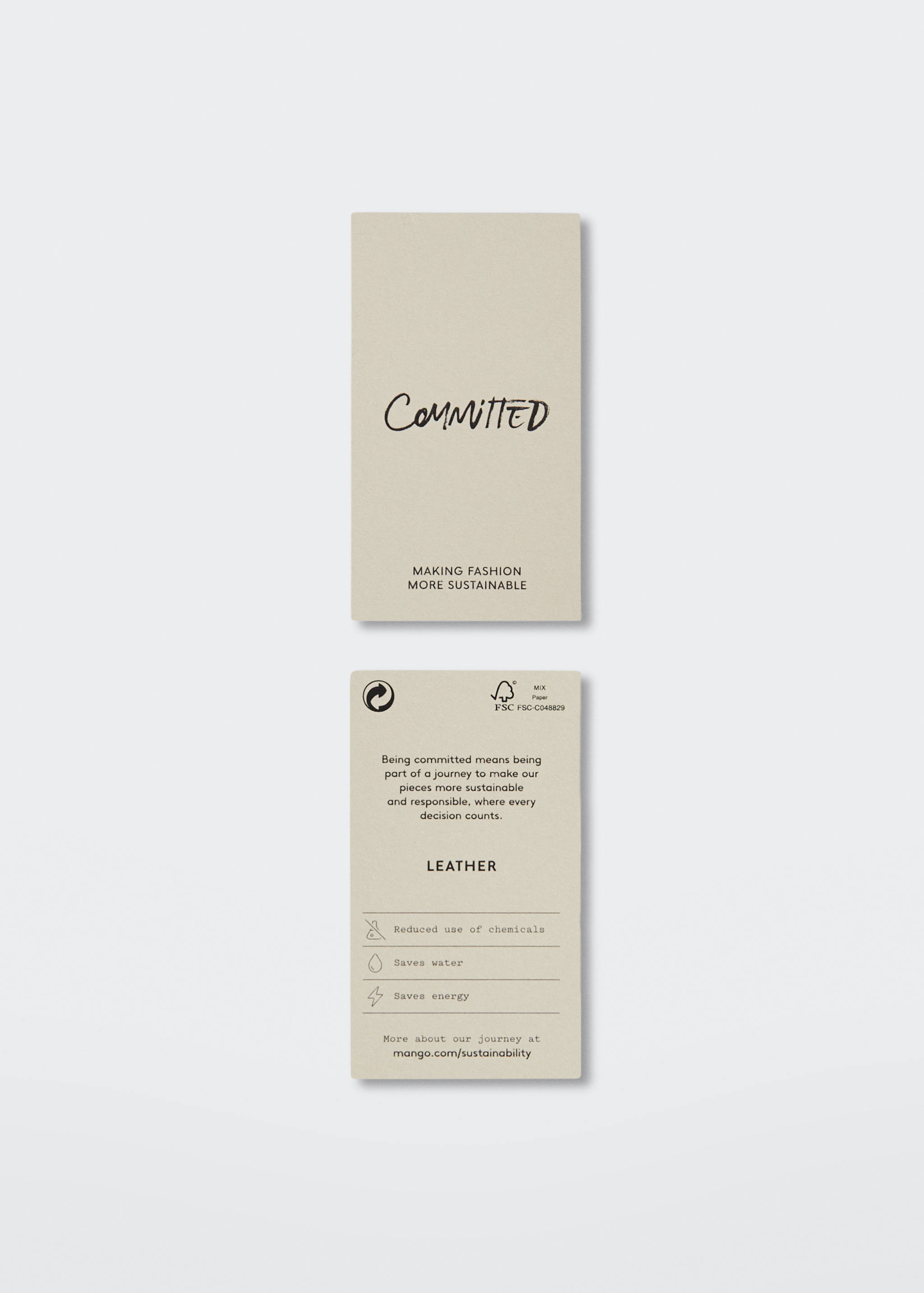 Combined leather sneakers - Details of the article 9