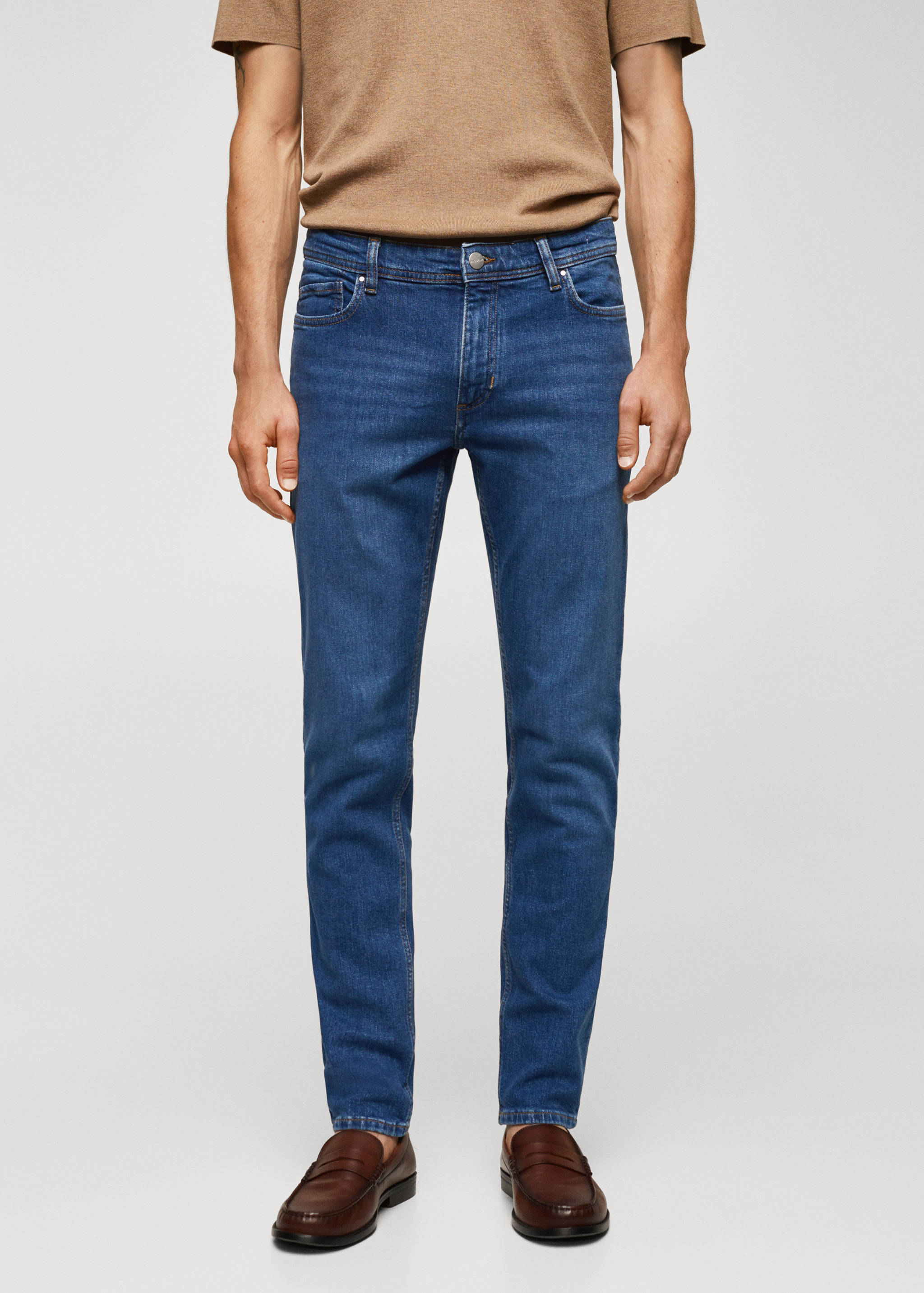 Slim Fit-Jeans Jan - Mittlere Ansicht