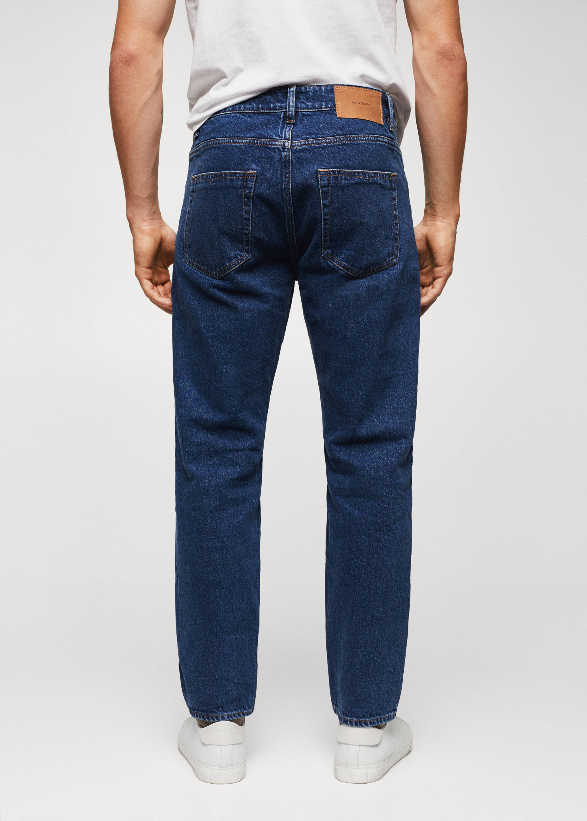 Ben tapered cropped jeans - Reverse of the article