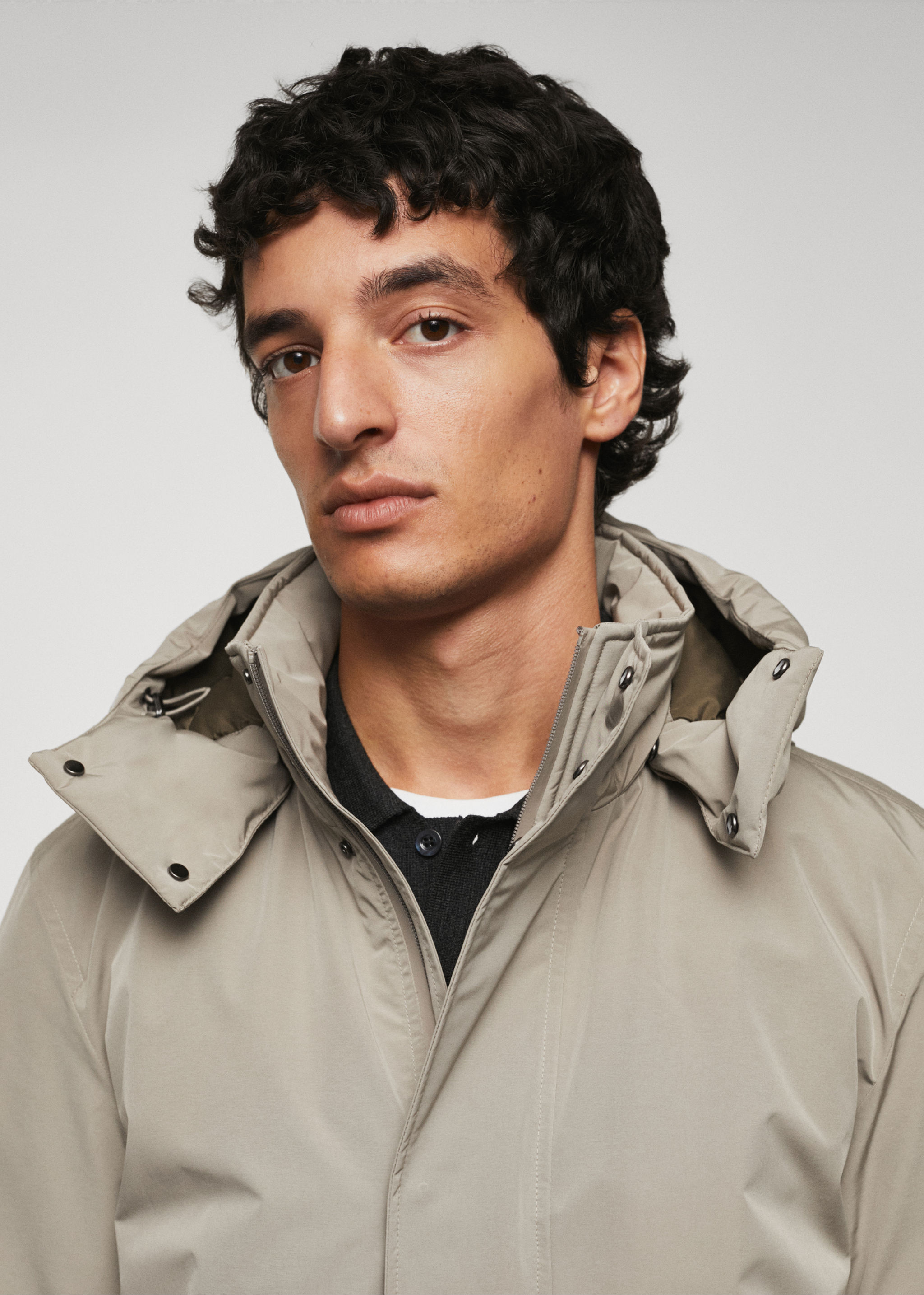 Parka matelassée à capuche - Détail de l'article 1