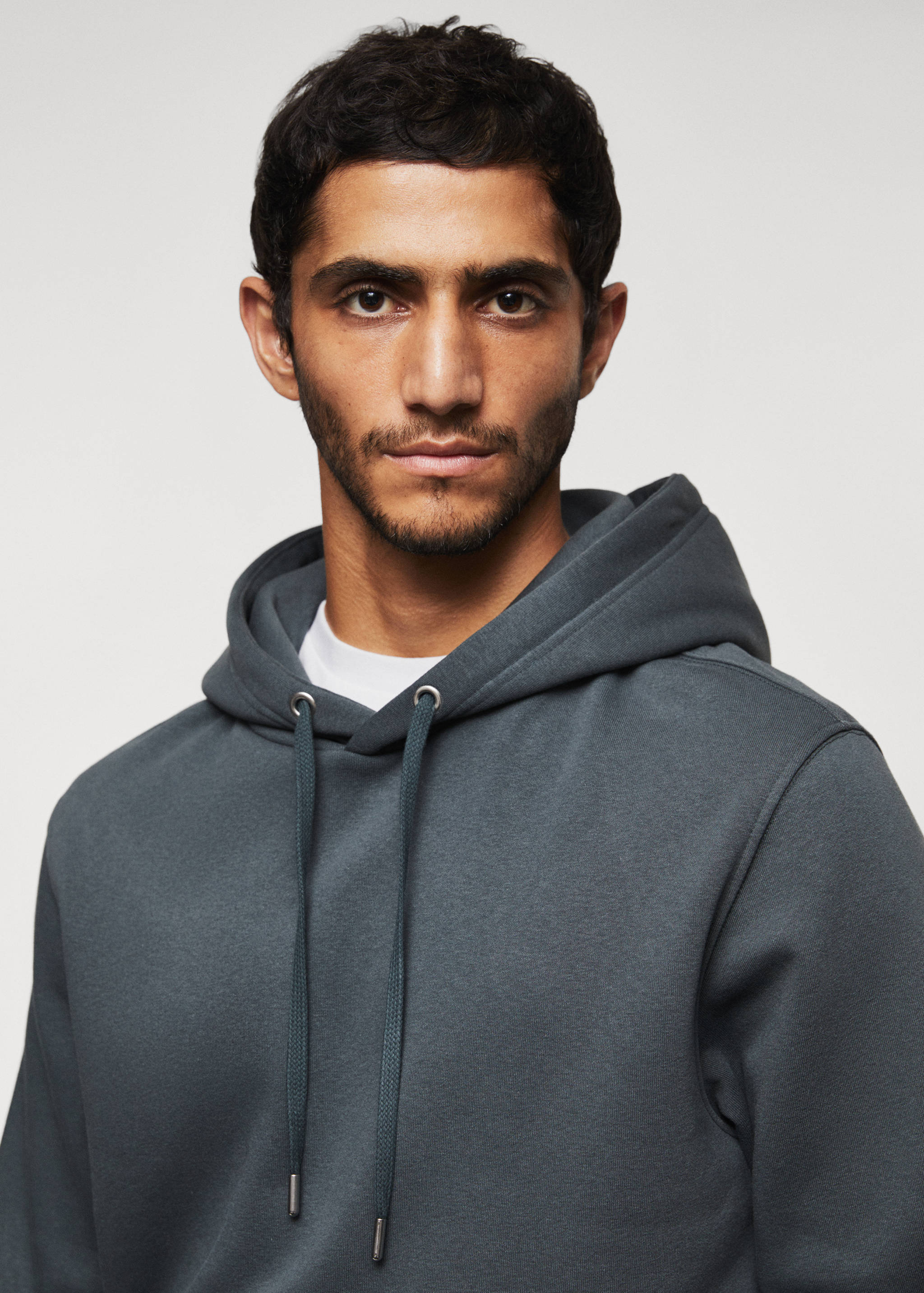 Hoodie cotton sweatshirt - Details of the article 1