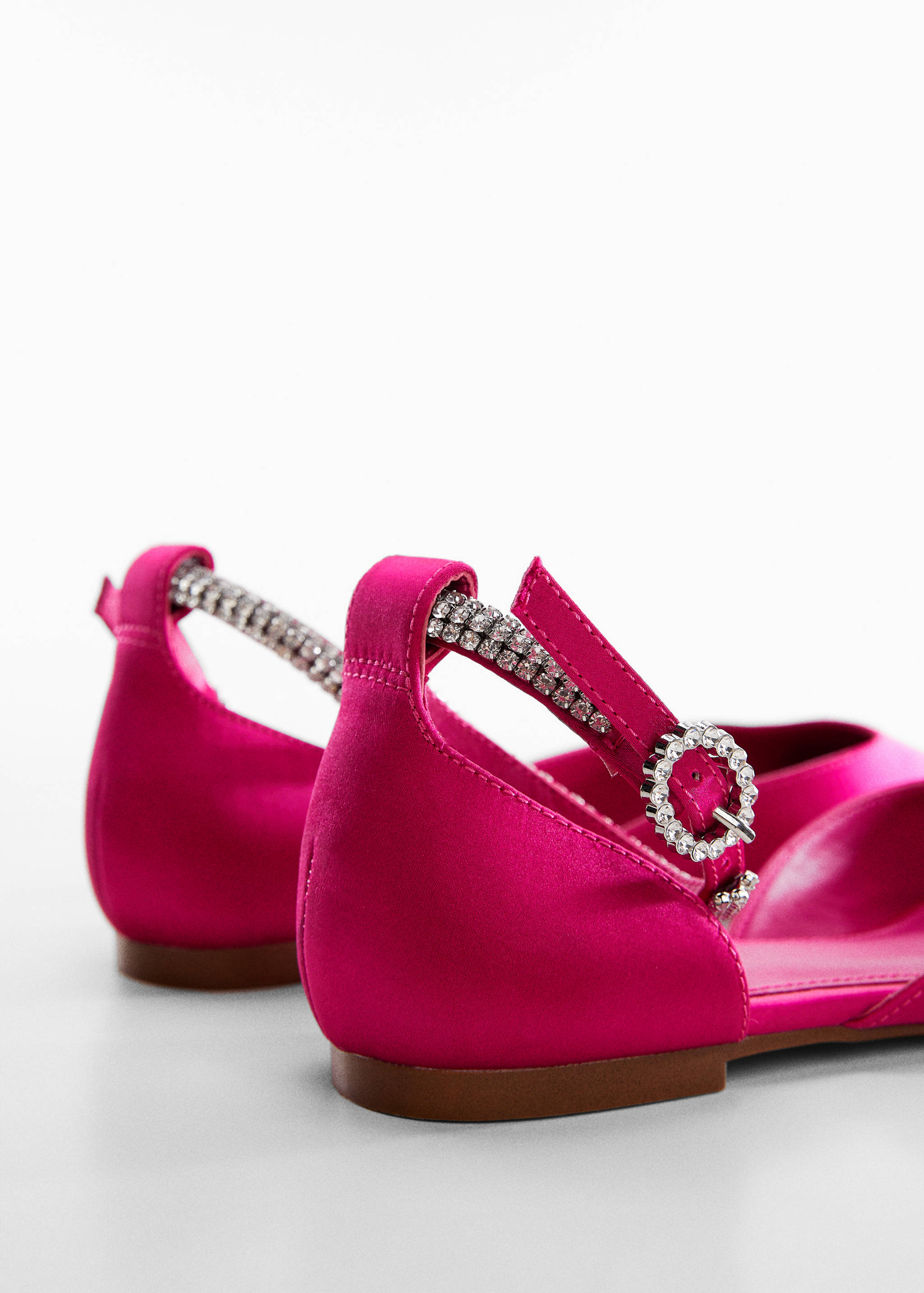 Satin shoe with strass bracelet - Details of the article 1