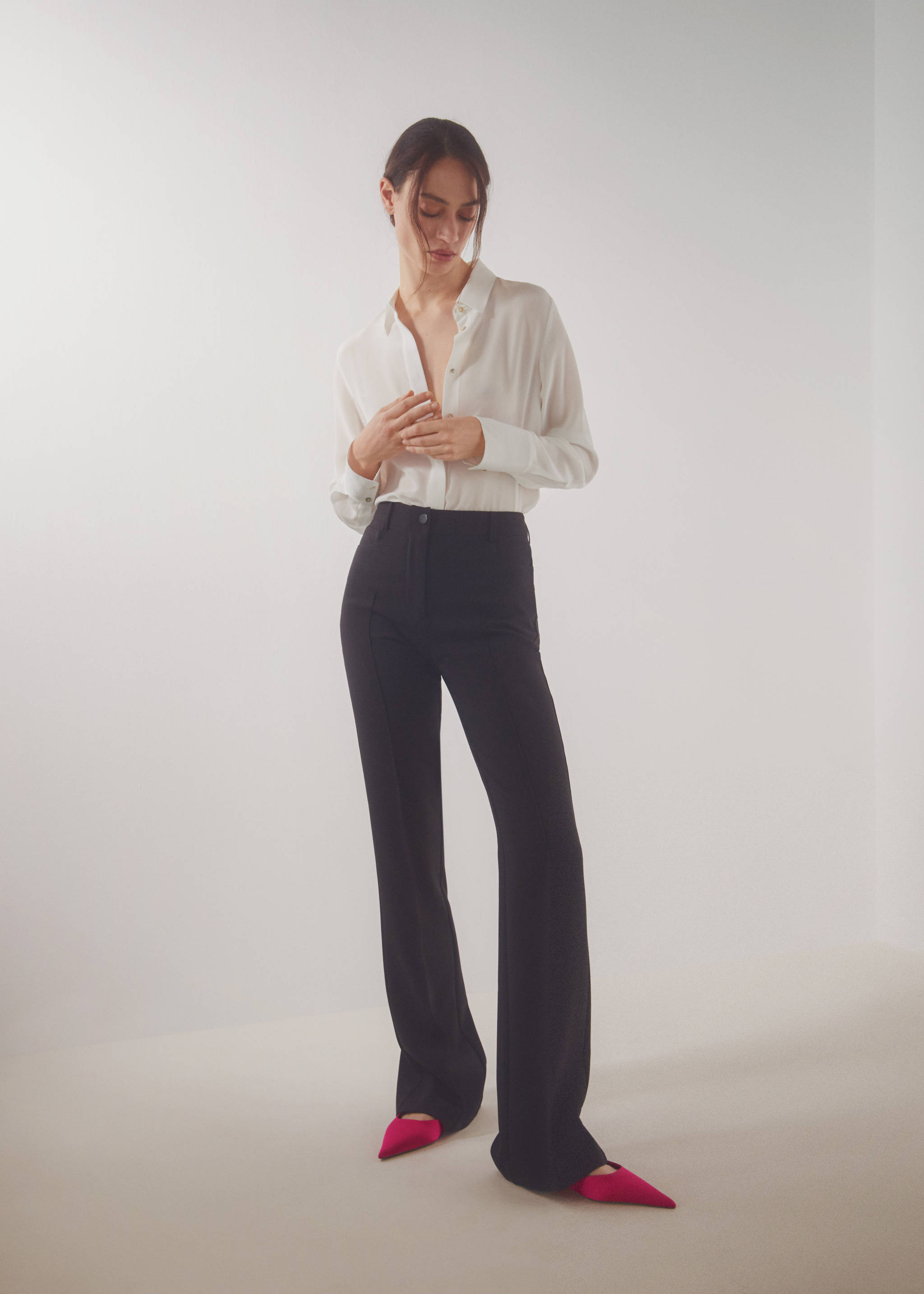 Satin shoe with strass bracelet - Details of the article 9